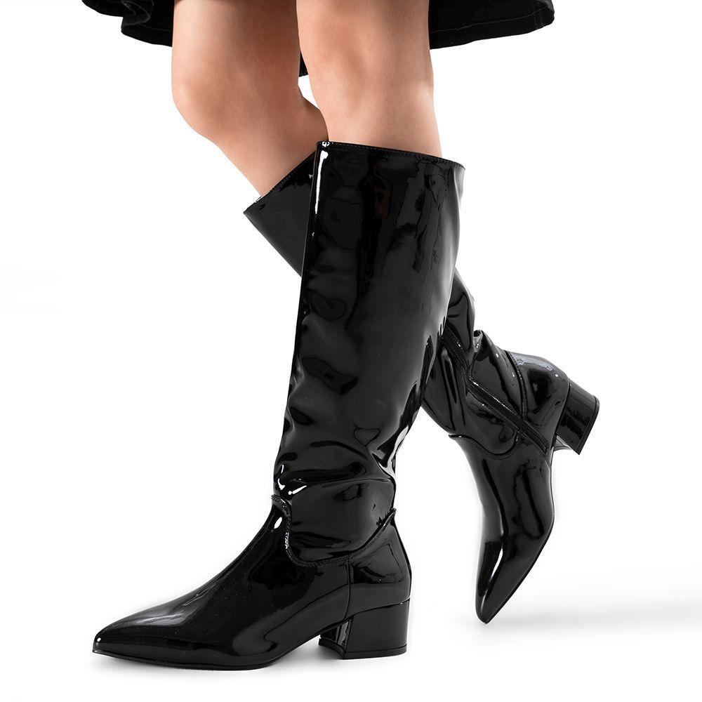 Bota Taco Mujer Casual PU Weide CZY660-2