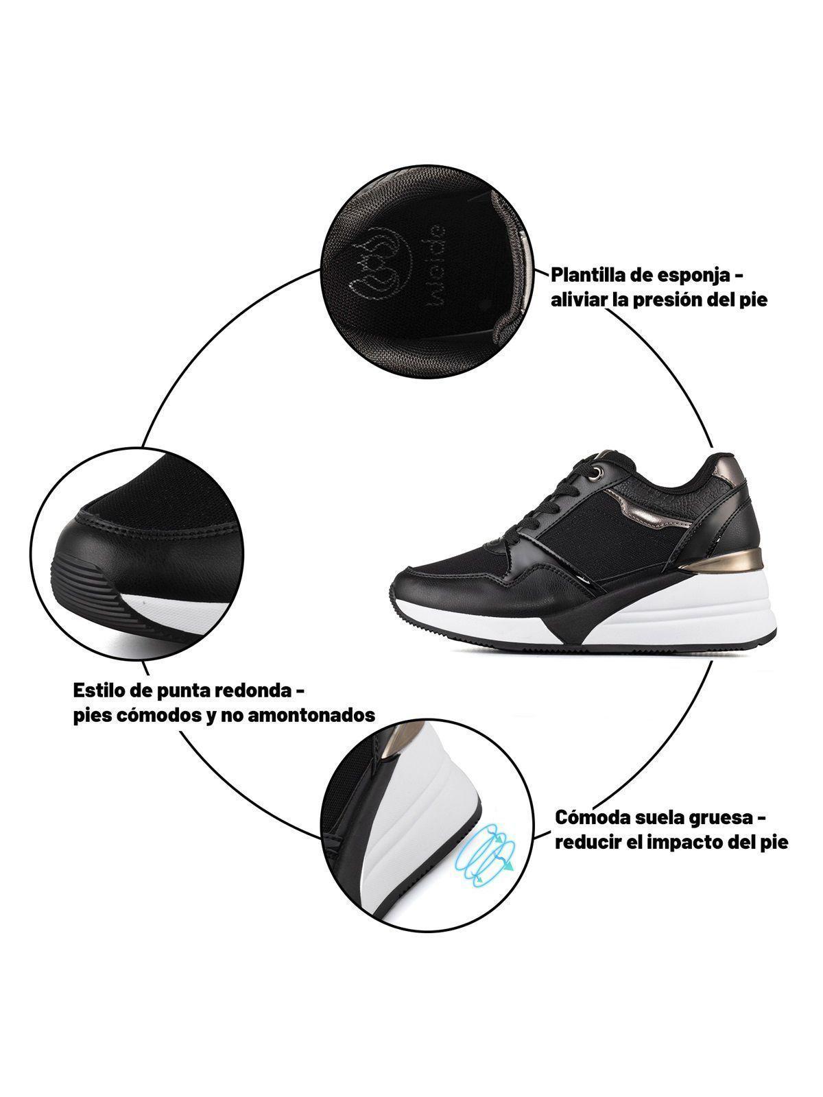 Zapatilla Casual Mujer Deportiva Urbana Moda Weide JLL015-7