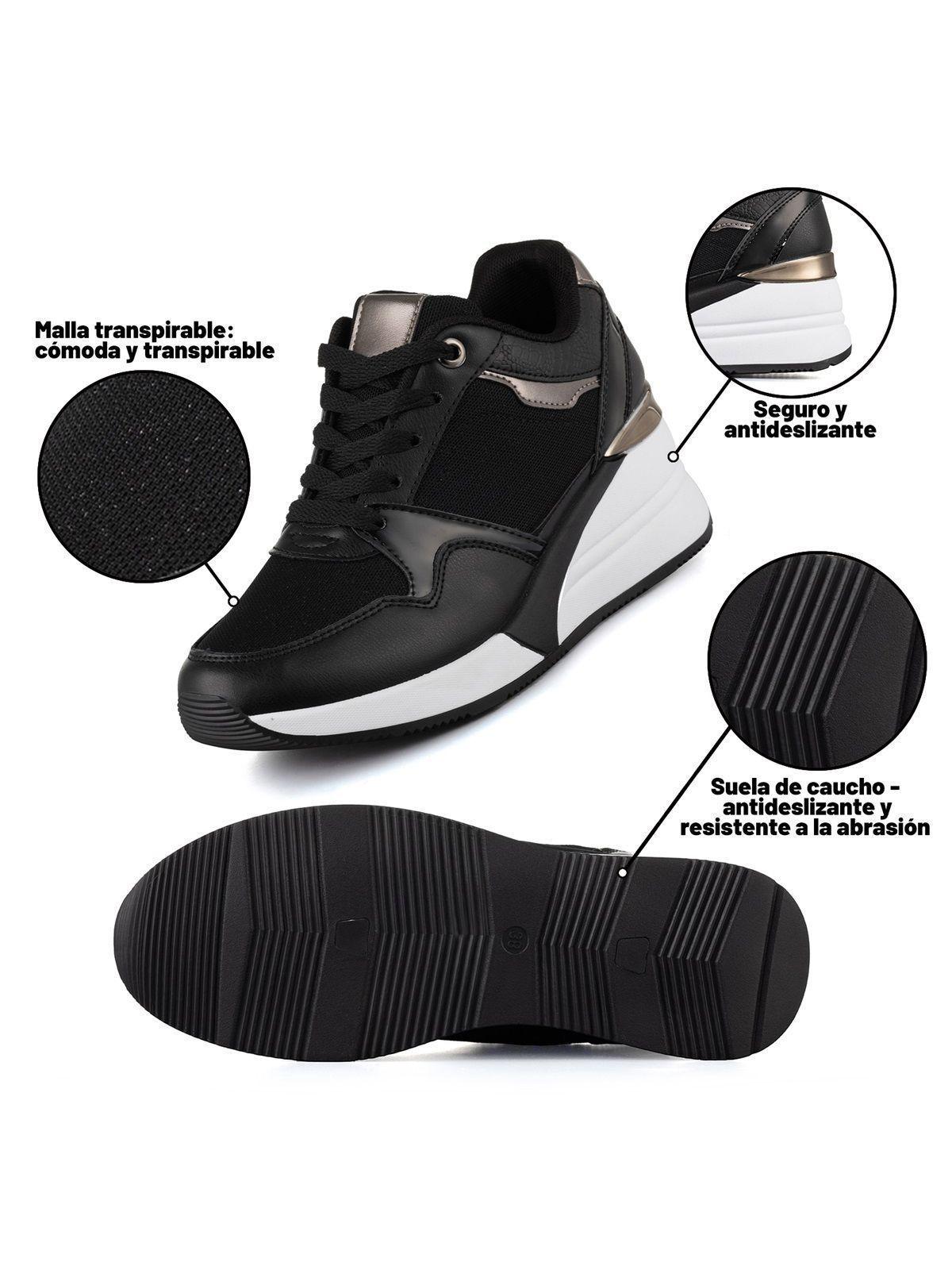 Zapatilla Casual Mujer Deportiva Urbana Moda Weide JLL015-8