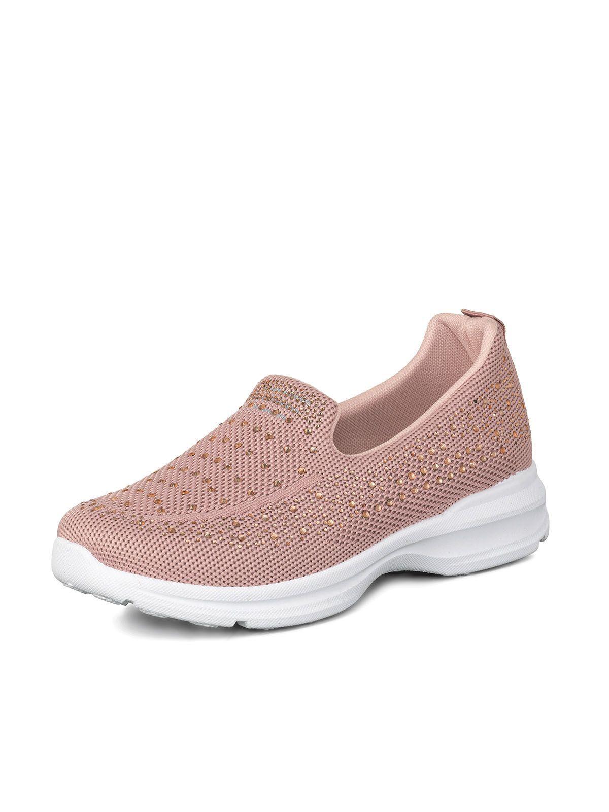 Zapatilla casual Mujer Slip On Con Pedrería Weide TFA203-0