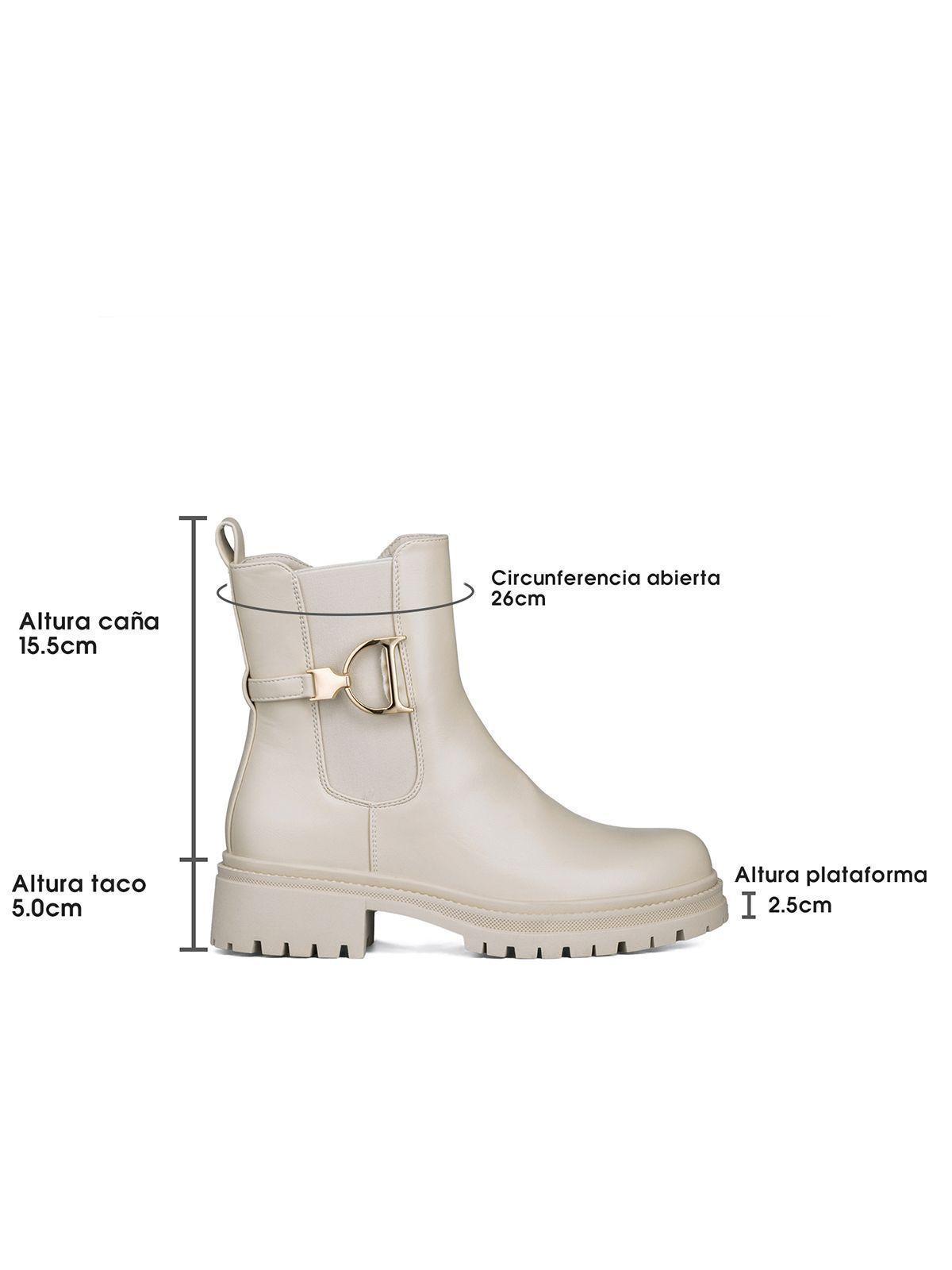 Botin Casual Mujer Eco Cuero Con Felpa Comodo Weide ZS60-6
