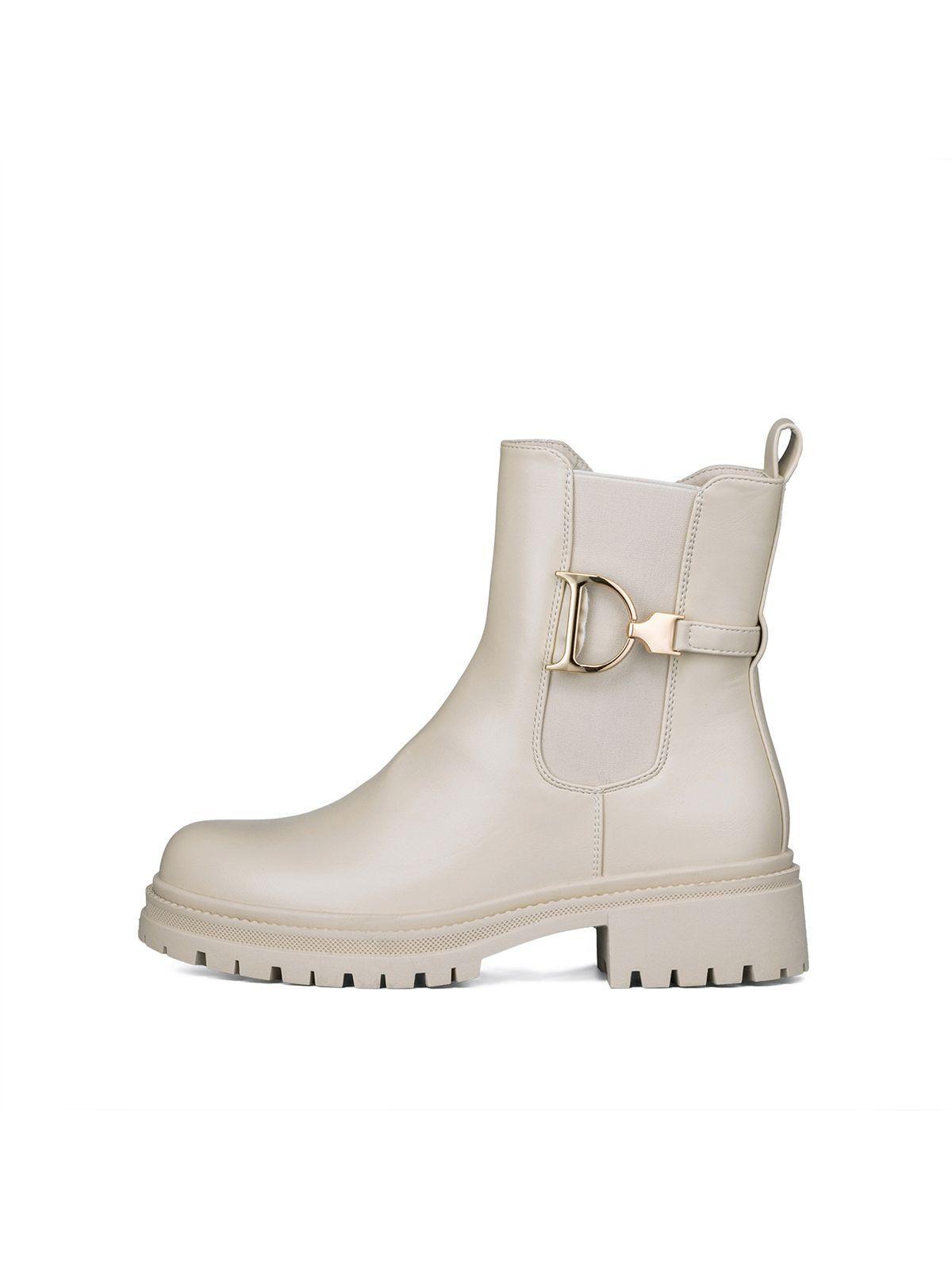 Botin Casual Mujer Eco Cuero Con Felpa Comodo Weide ZS60-4