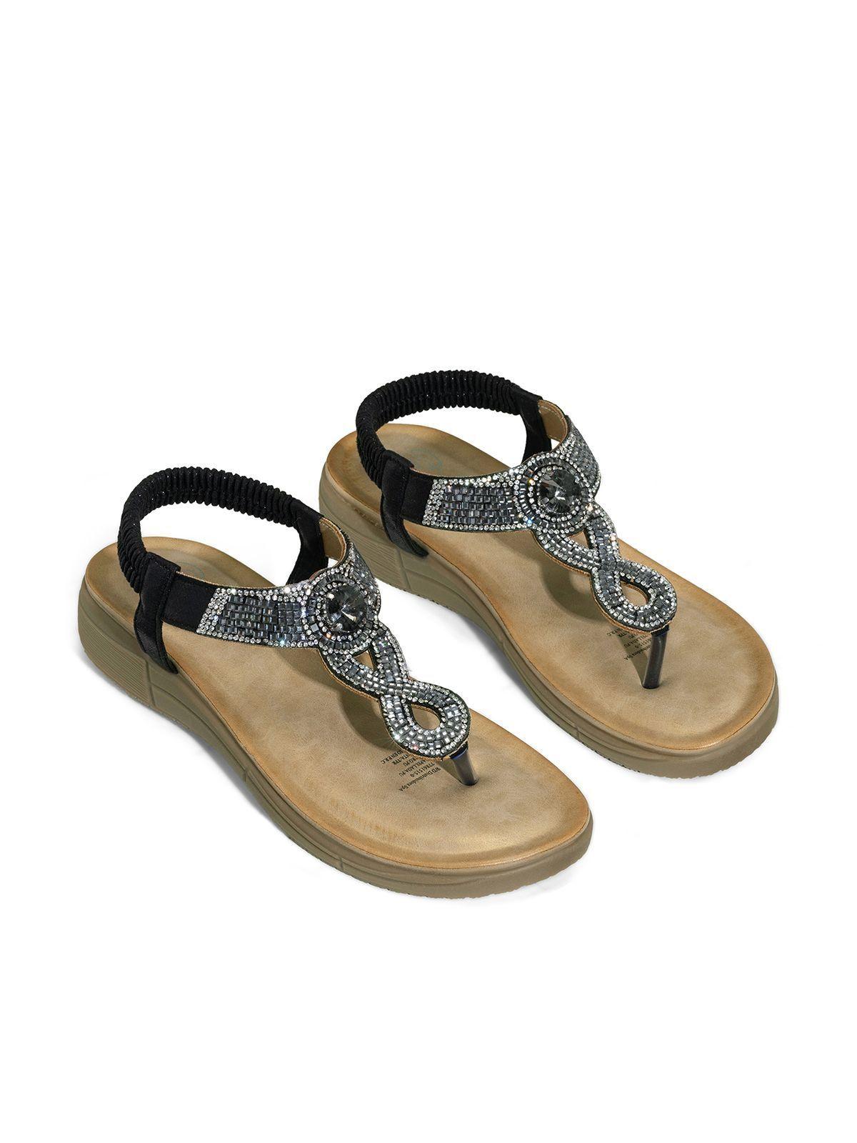 Sandalias Casual PU Mujer Plano Weide JS85-2