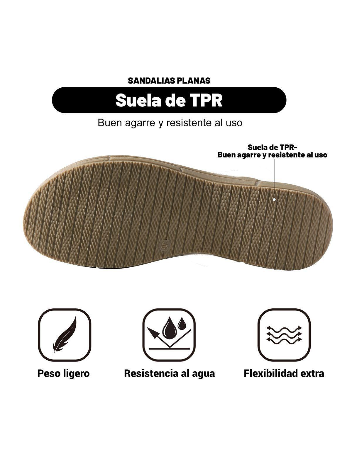 Sandalias Casual PU Mujer Plano Weide JS85-4