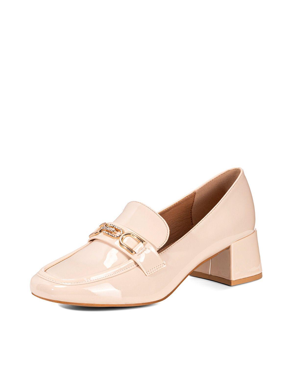 Mocasin Beige Formal Mujer Weide ZS52-0