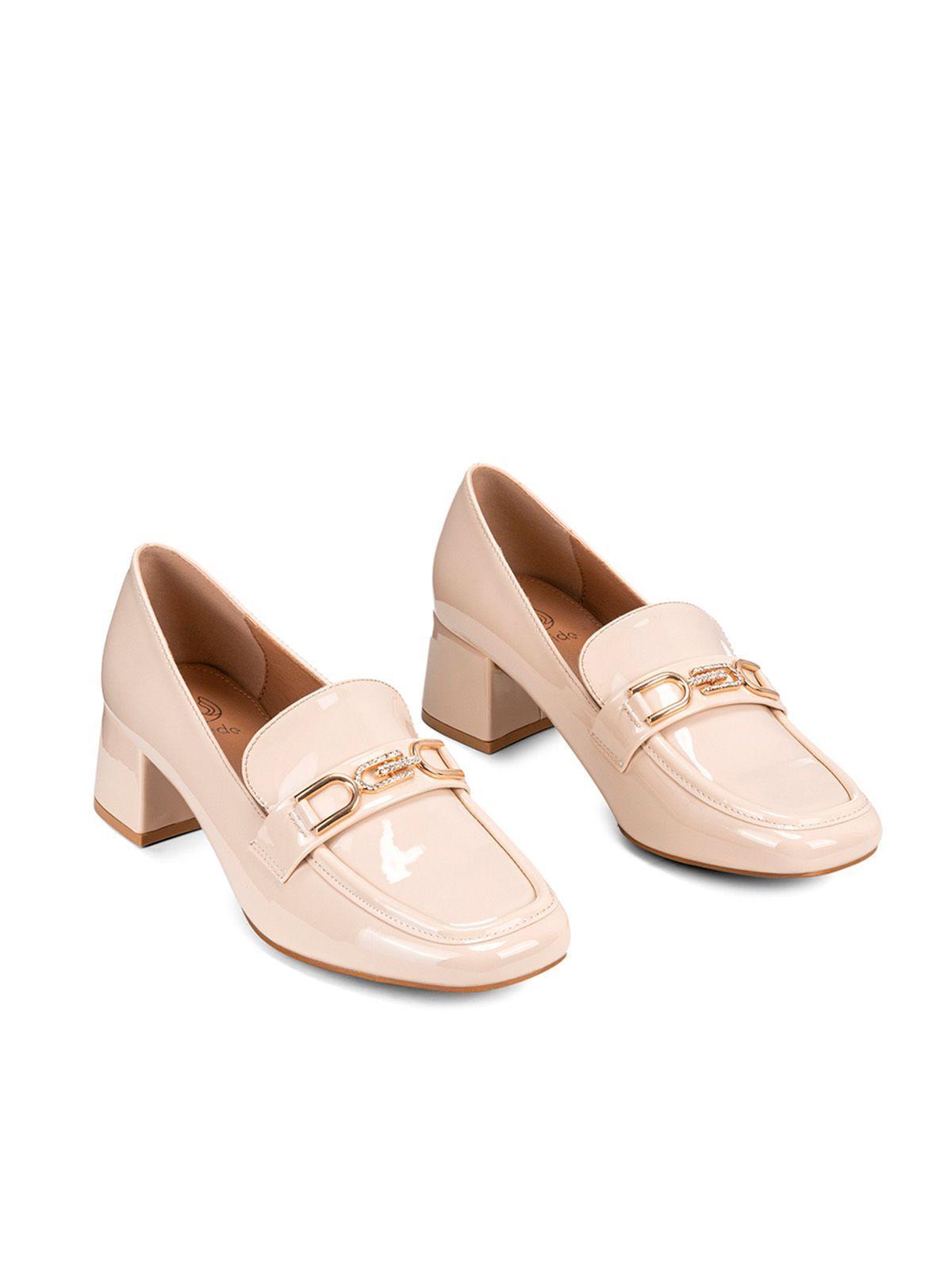 Mocasin Beige Formal Mujer Weide ZS52-4