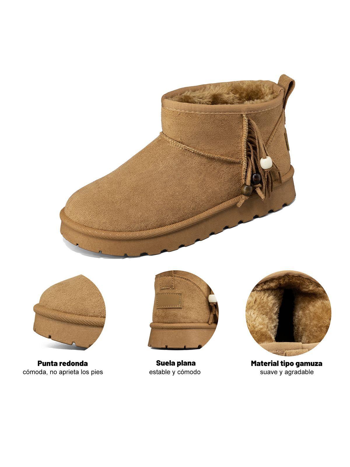 Botín Térmico Mujer Casual PU Textil Weide SL70-7