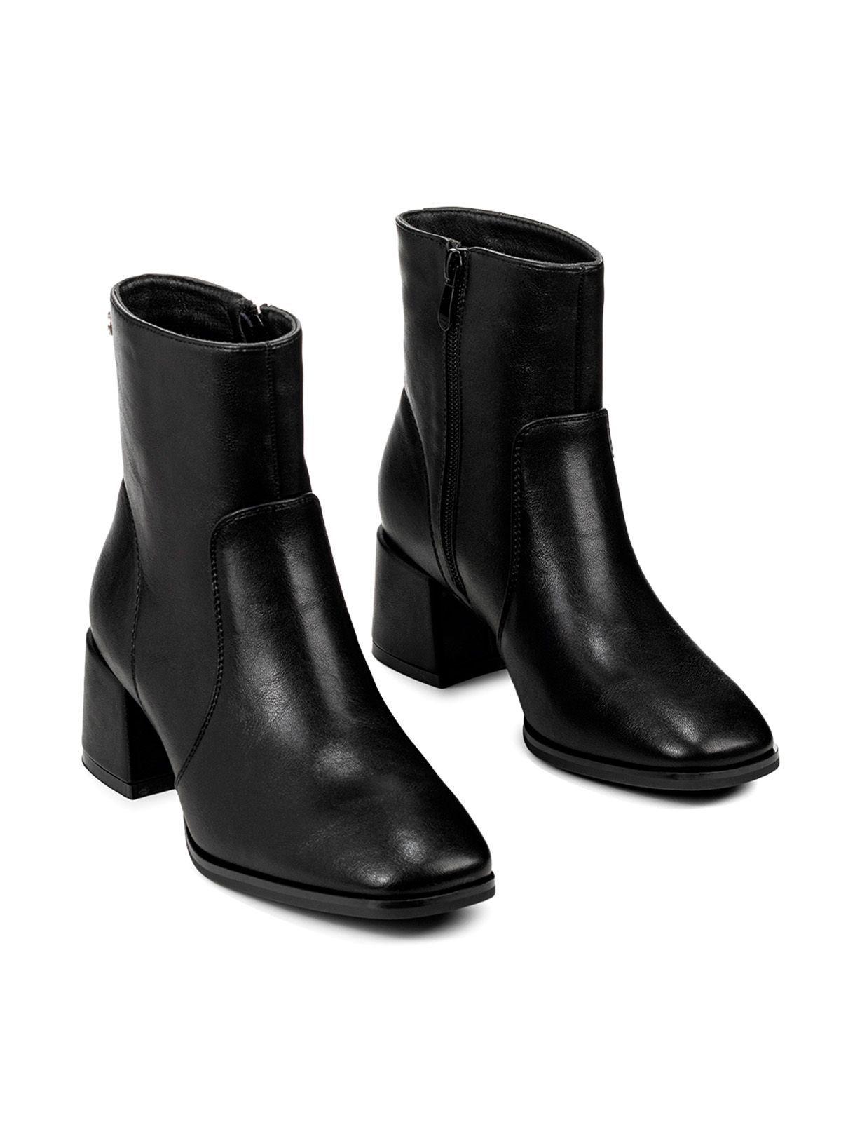 Botin Negro Casual Mujer Weide RQ70-4