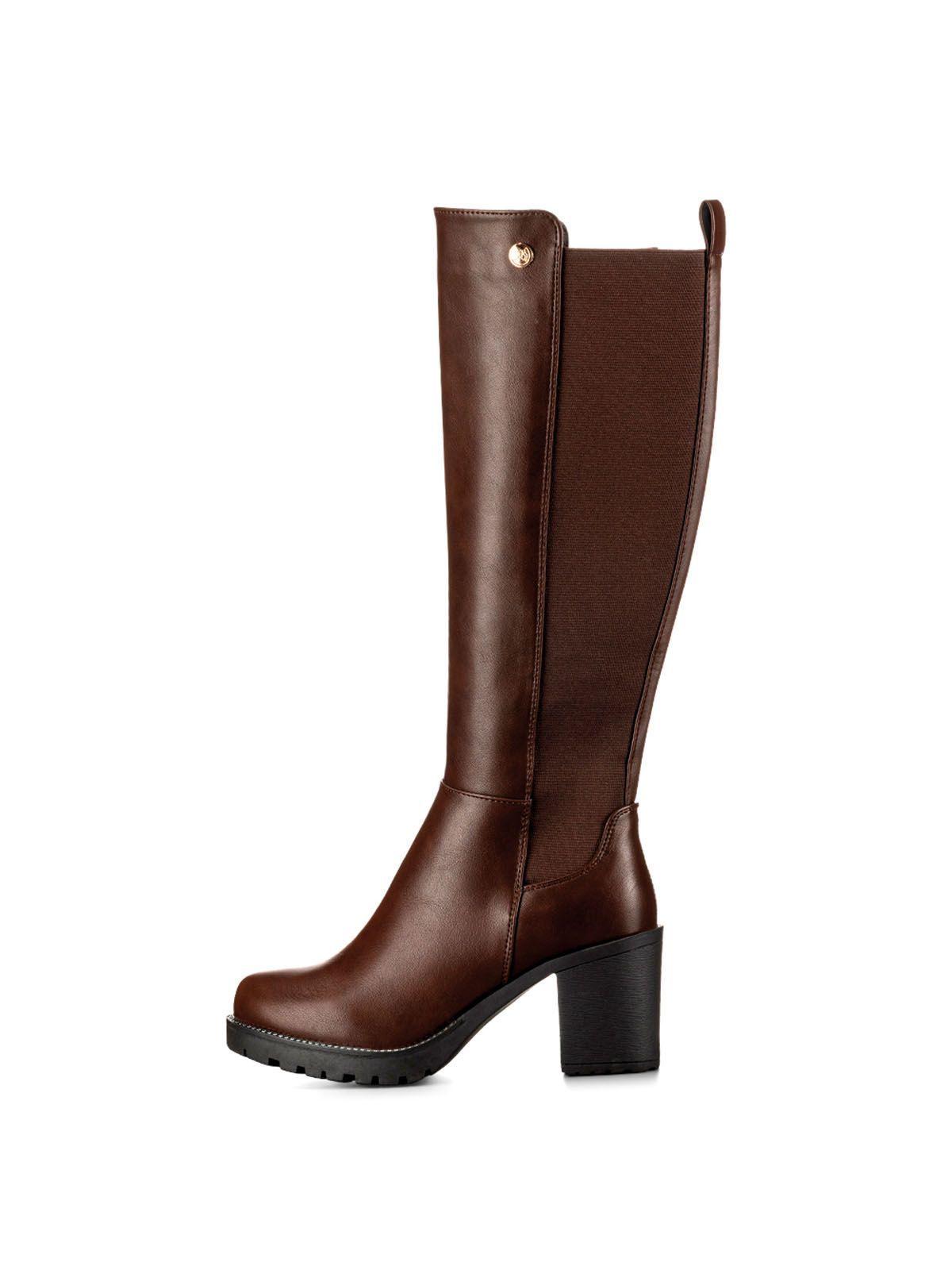 Bota Marron Casual Mujer Weide ZS53-4