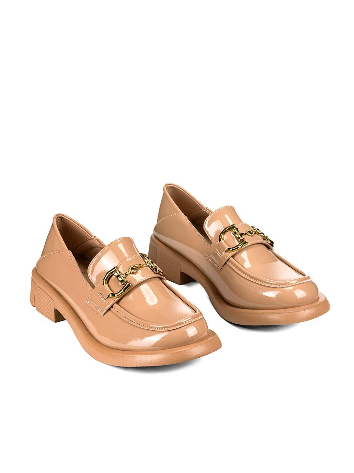 Mocasin Beige Formal Mujer Weide GH86-4