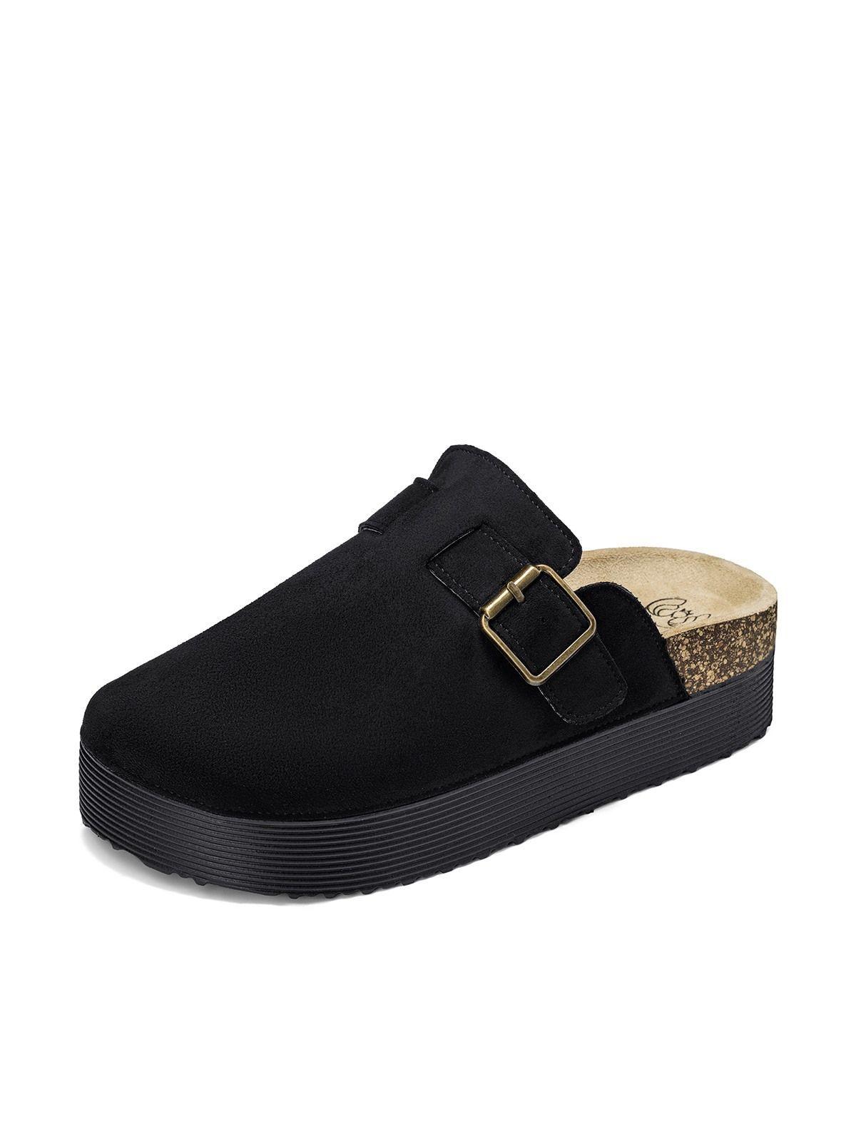 Zueco PU Textil Mujer Plataforma Weide QIU530-0