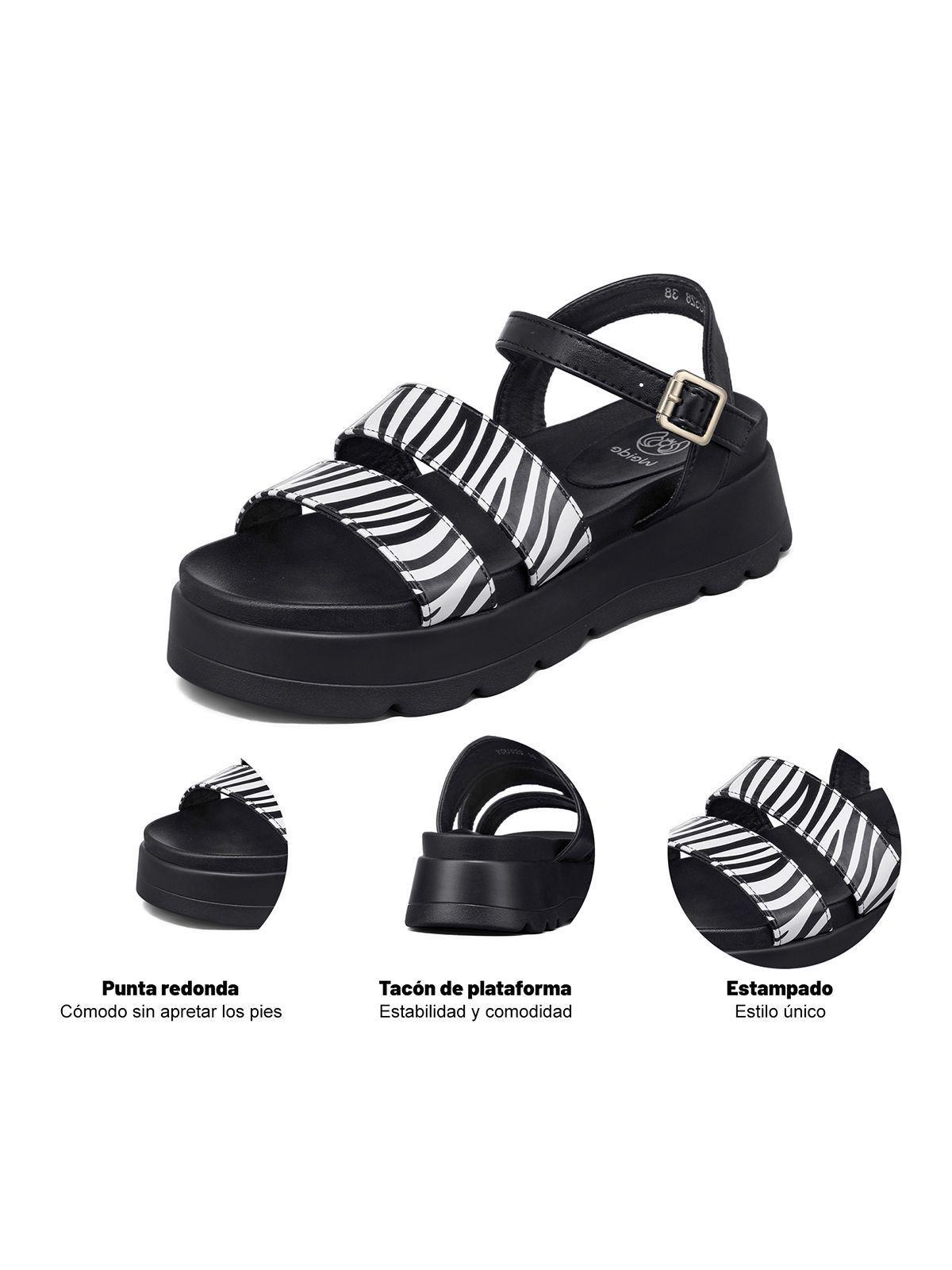 Sandalia Casual Plataforma Moda Confort Mujer Weide YOU528-4