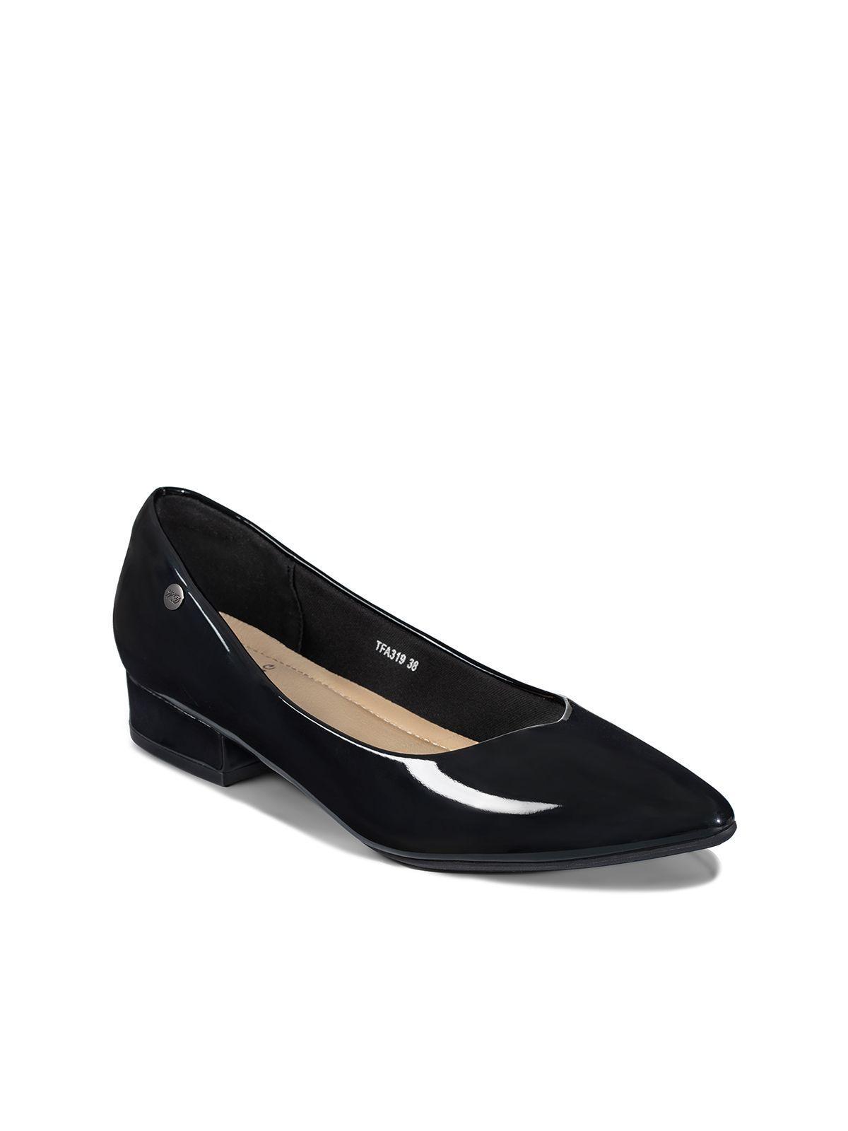 Zapato de Taco Puntiagudo Charol Mujer Weide TFA319-6