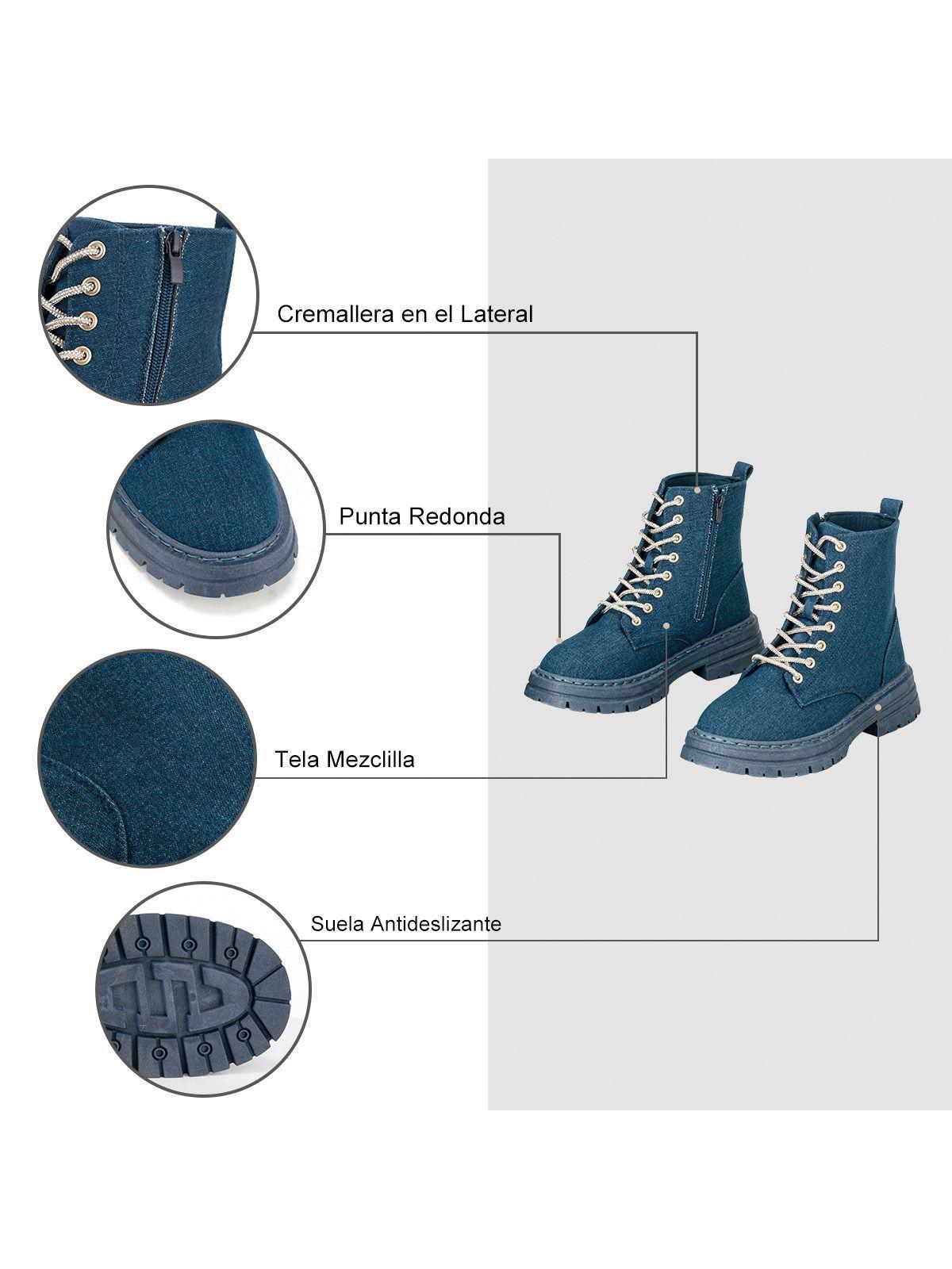 Botin Vaquero Casual Mujer Weide WLT03-6