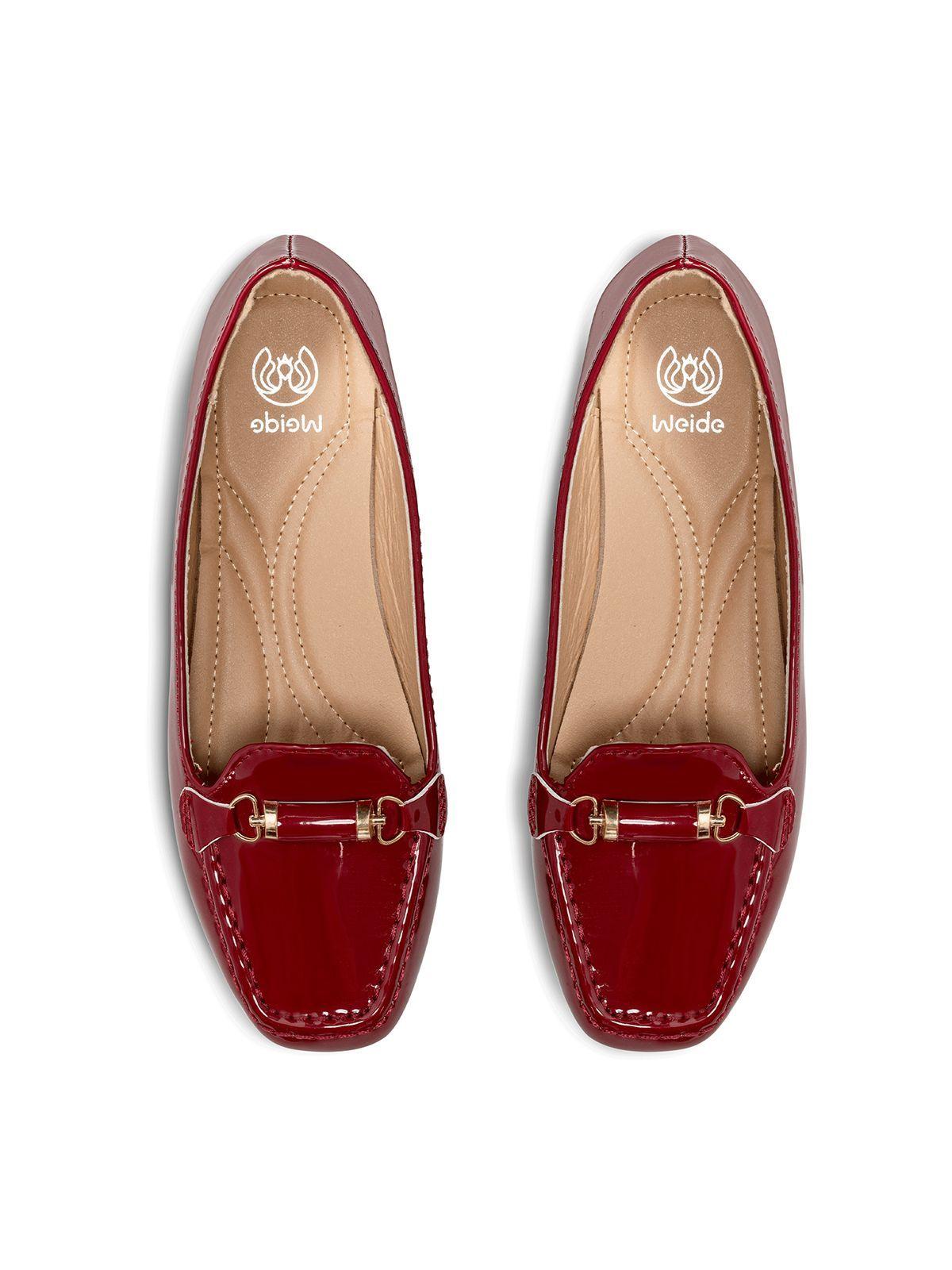 Mocasin Casual Mujer Vintage Charol Plano Weide YOU509-5