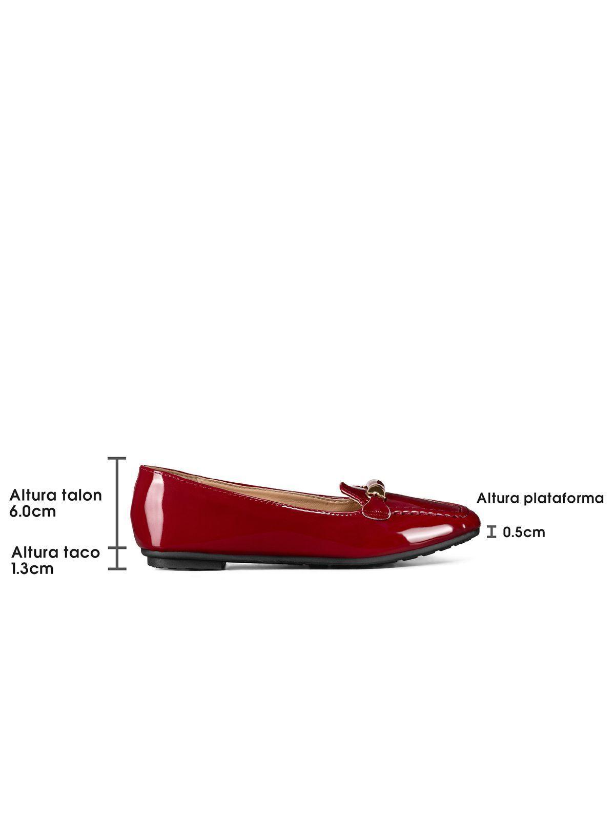 Mocasin Casual Mujer Vintage Charol Plano Weide YOU509-6