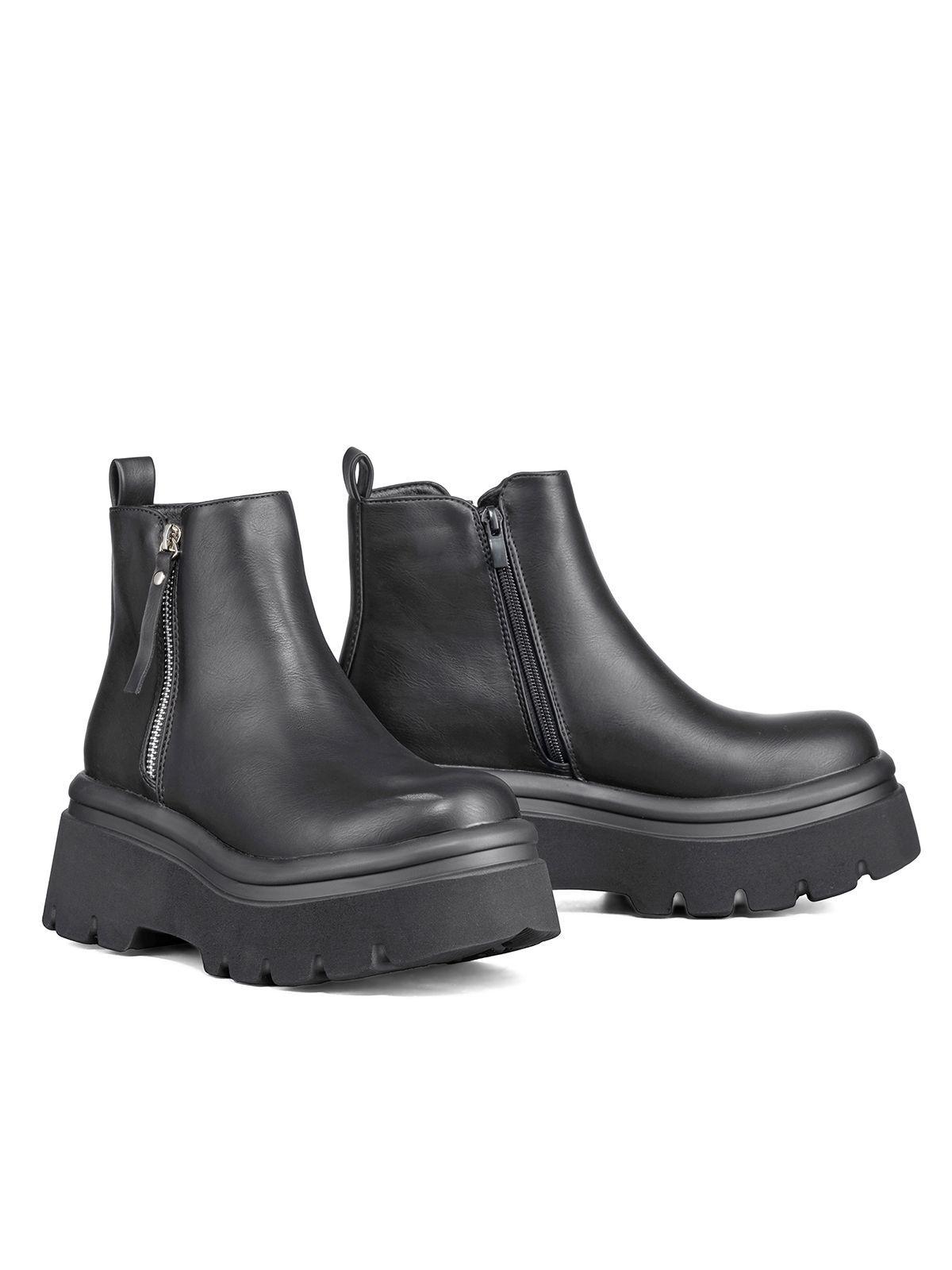 Botin Casual Mujer Plataforma Antideslizante Moda Weide DH81-5