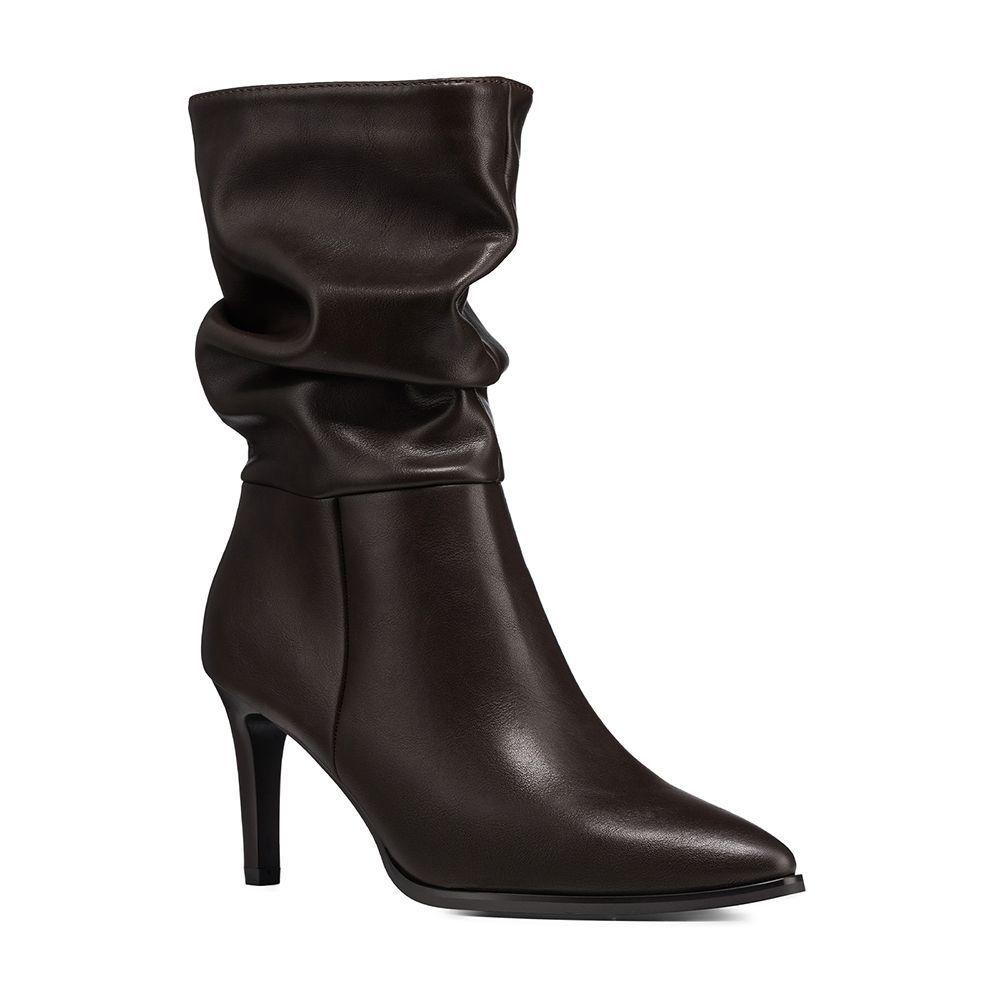 Botín Taco Alto Mujer Urbano PU Weide QBM26-5