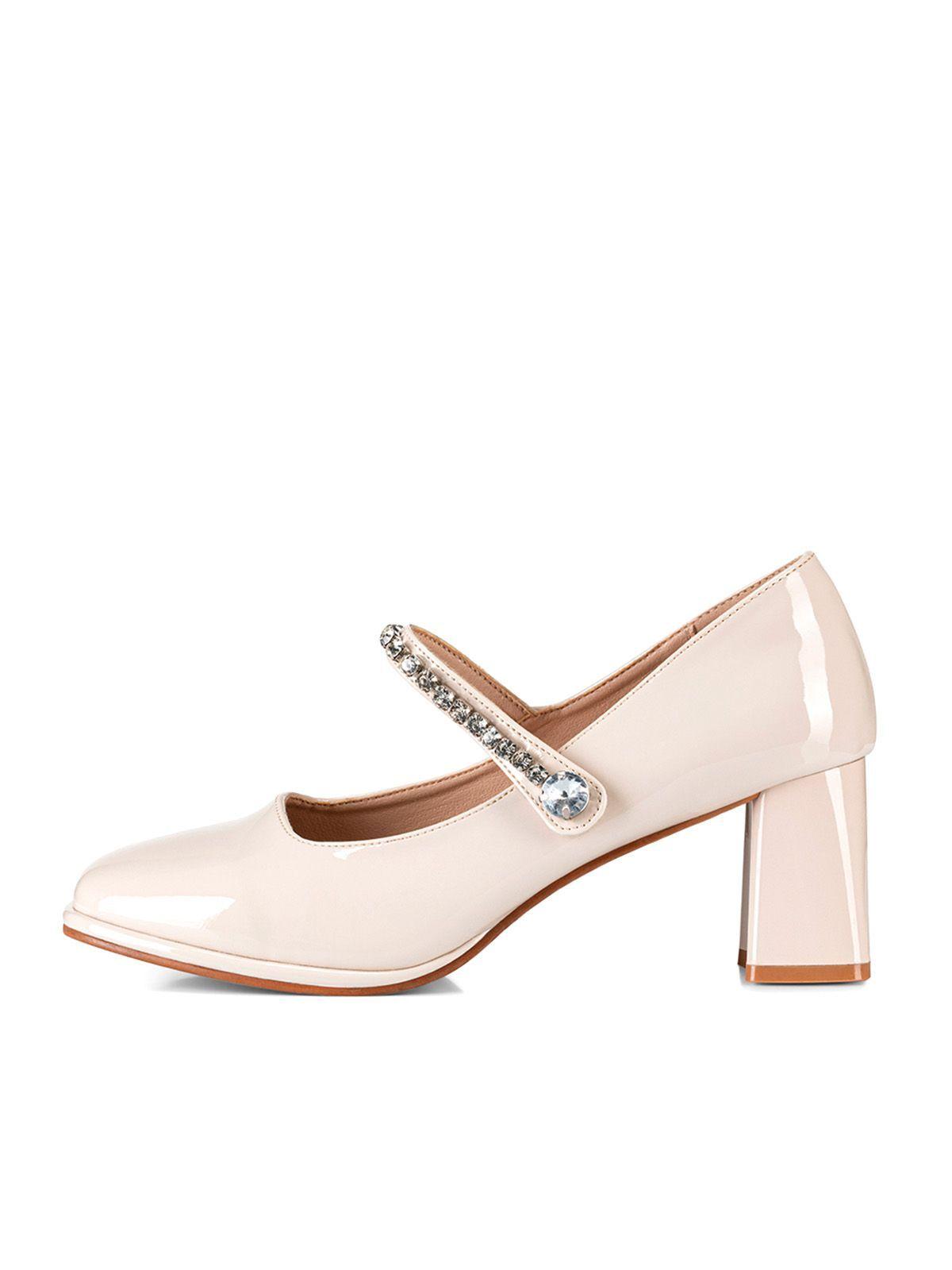 Zapatos Taco Beige Weide YL62-2