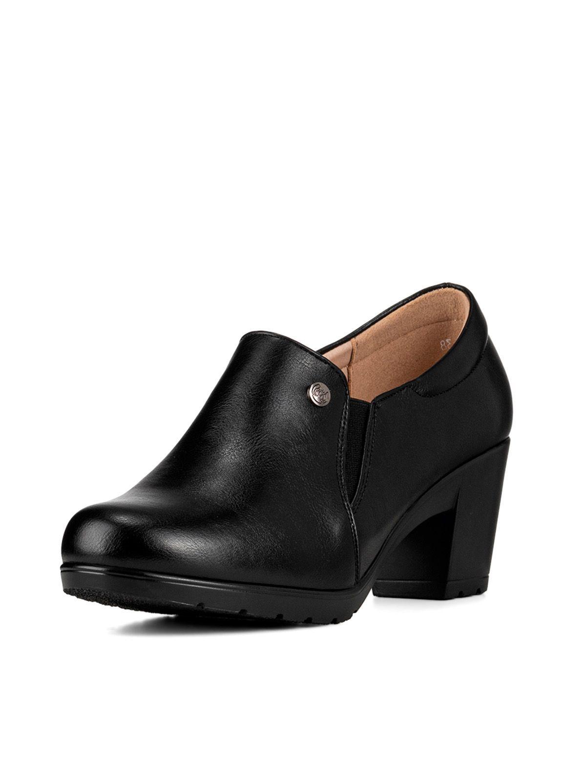 Zapato Negro Formal Mujer Weide JML02-0