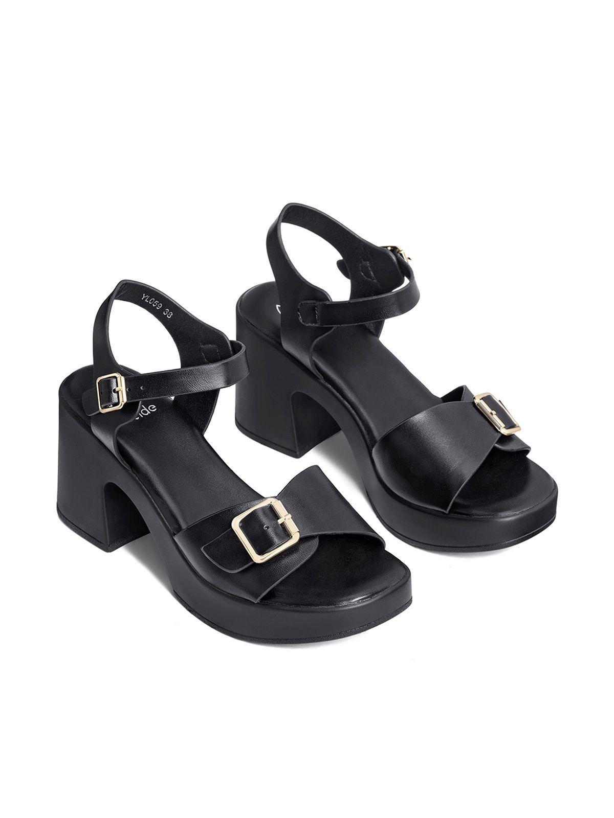 Sandalias PU Mujer Cuadrado Weide YL059-2