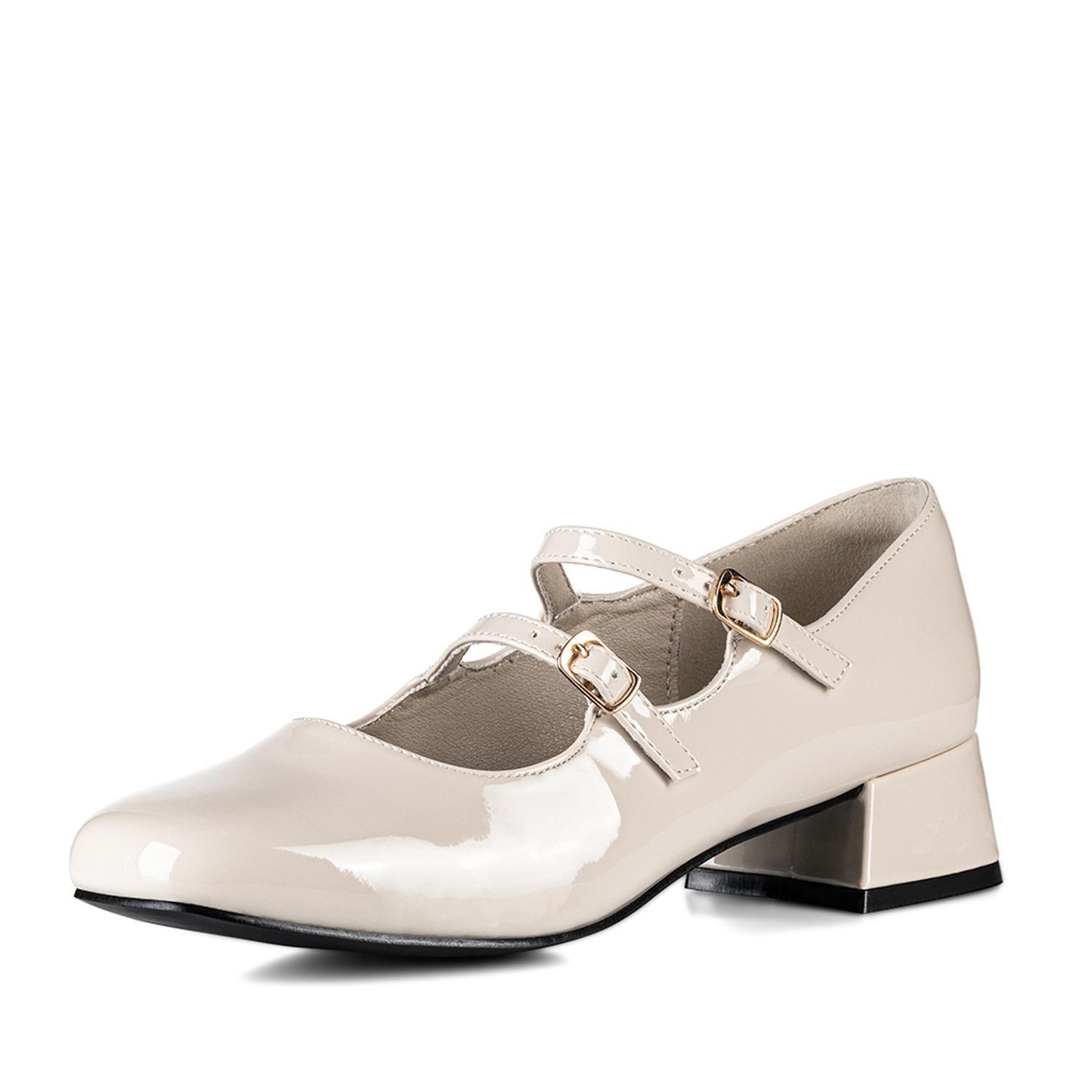Zapatos Taco Beige Weide YL66-2