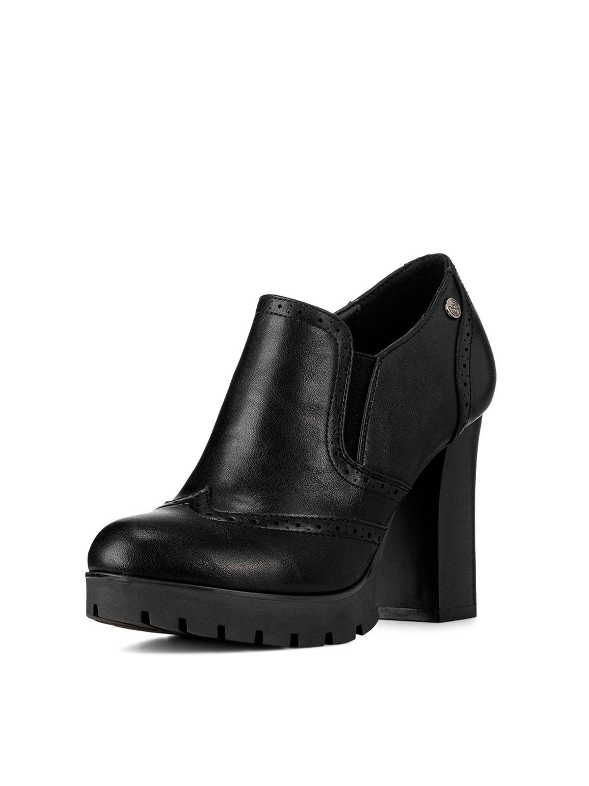Botin Negro Casual Mujer Weide RQ73-0