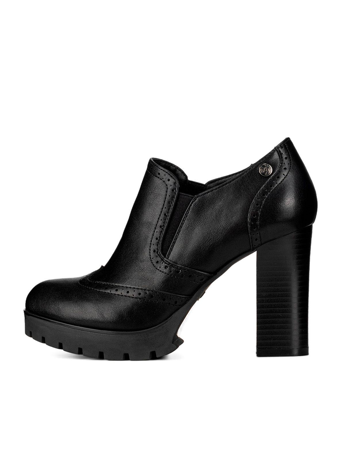 Botin Negro Casual Mujer Weide RQ73-2