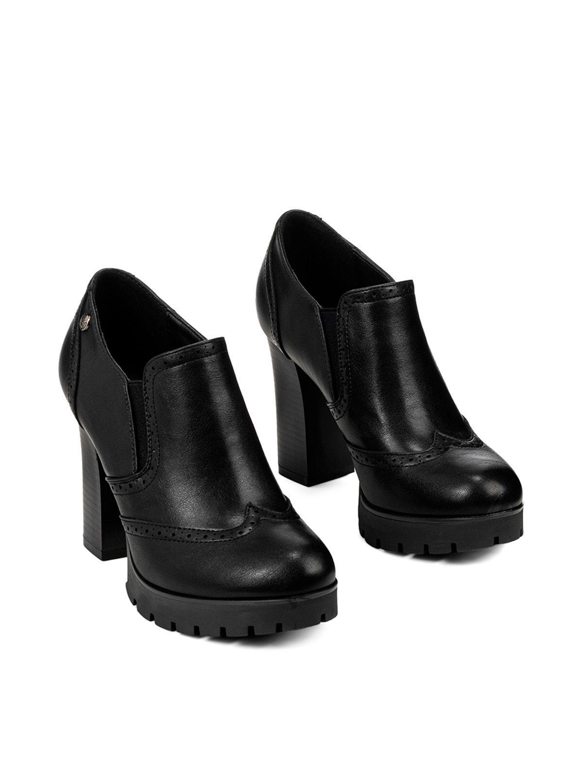 Botin Negro Casual Mujer Weide RQ73-4