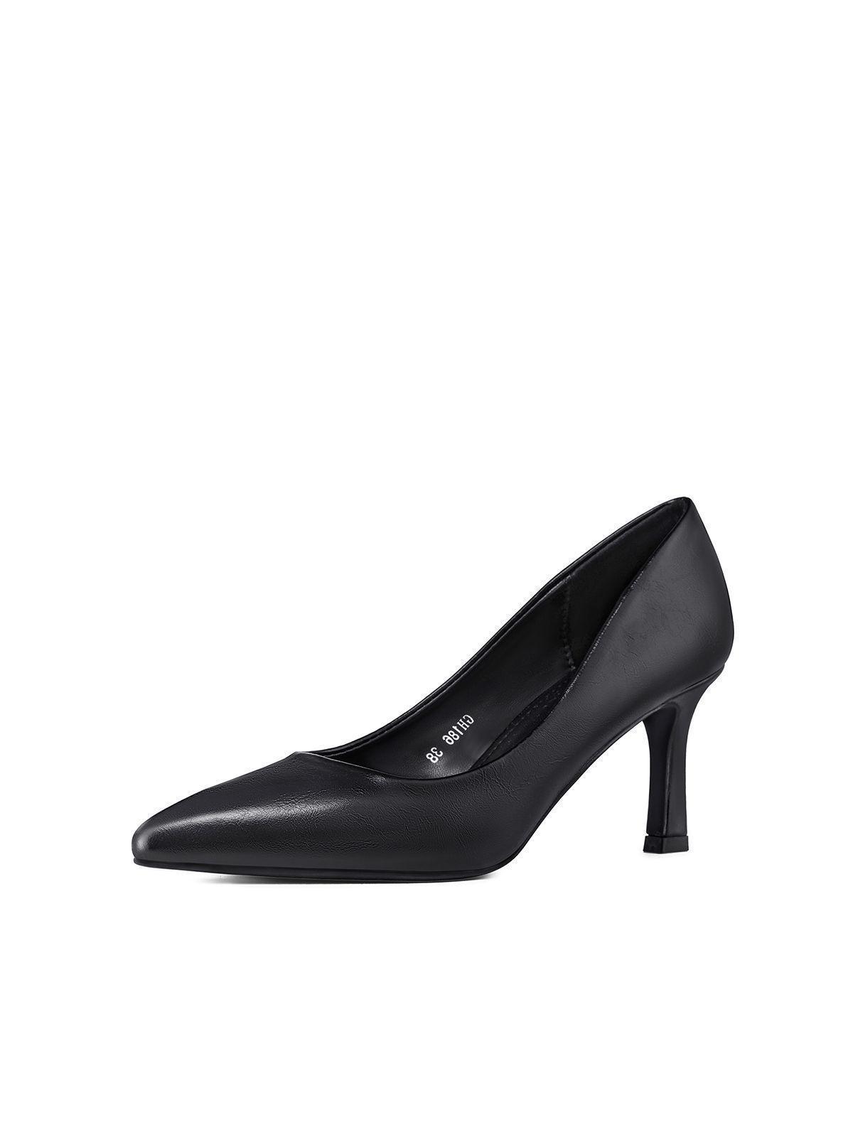 Zapato Taco Alto Mujer Formal PU Weide GH186-0