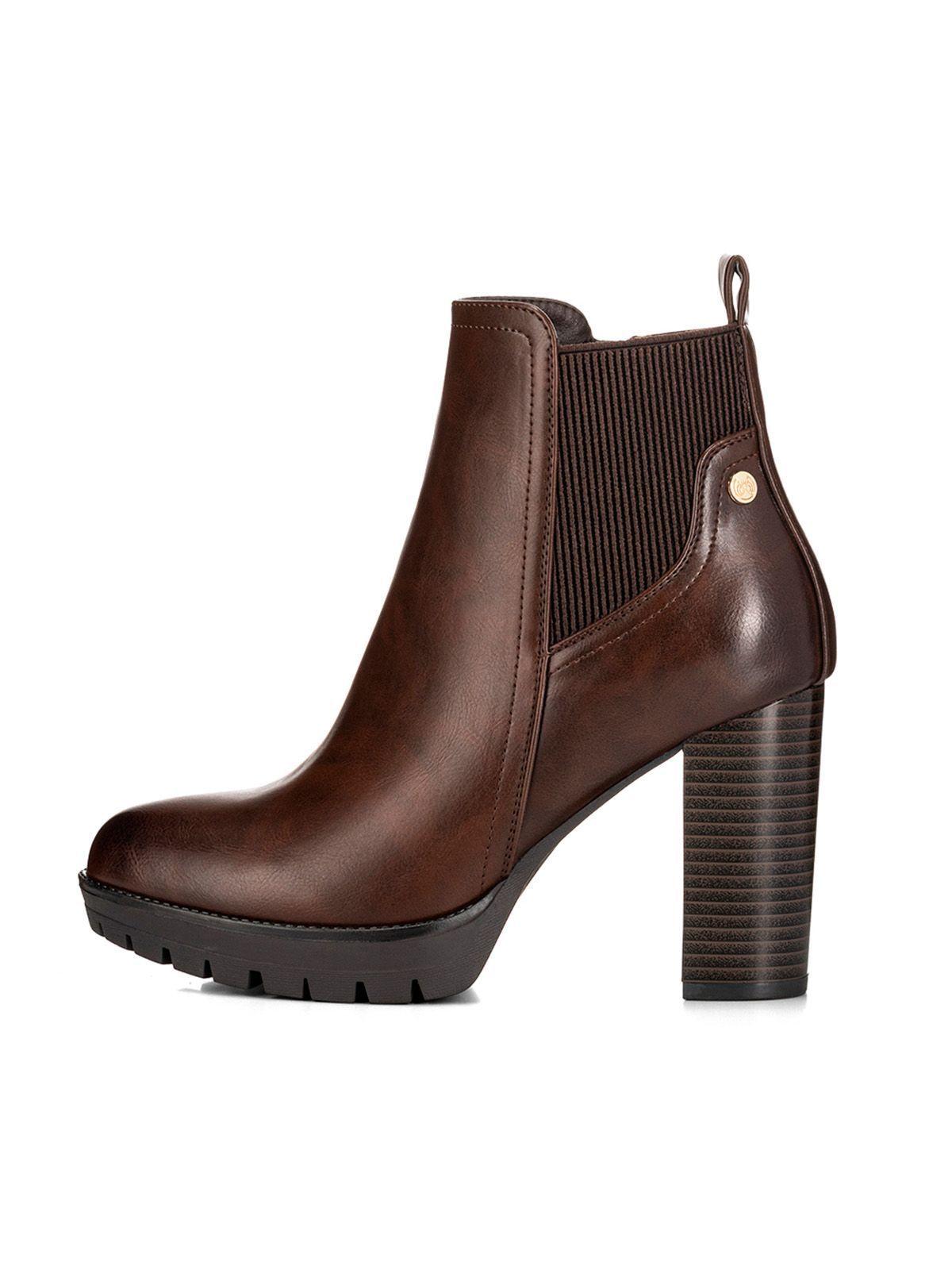 Botin Marron Casual Mujer Weide QBM06-4