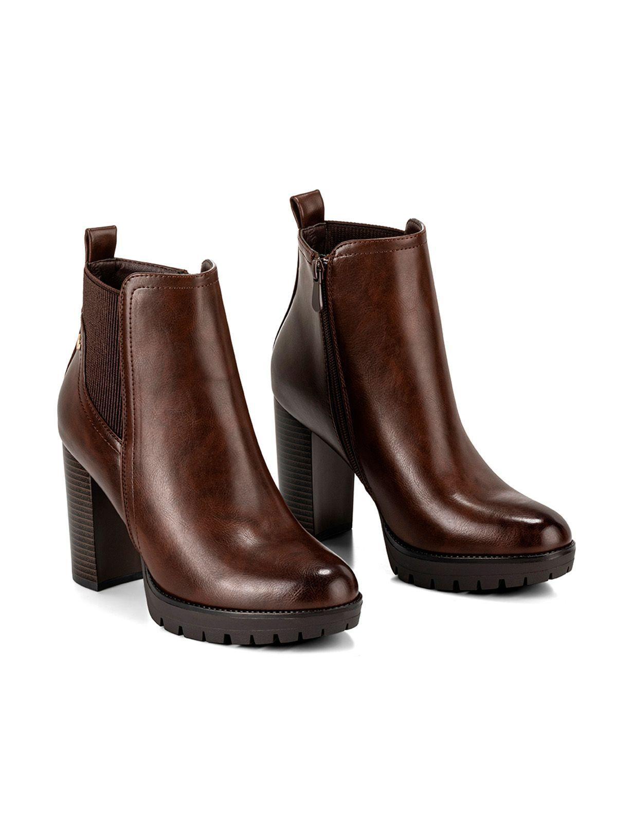 Botin Marron Casual Mujer Weide QBM06-5