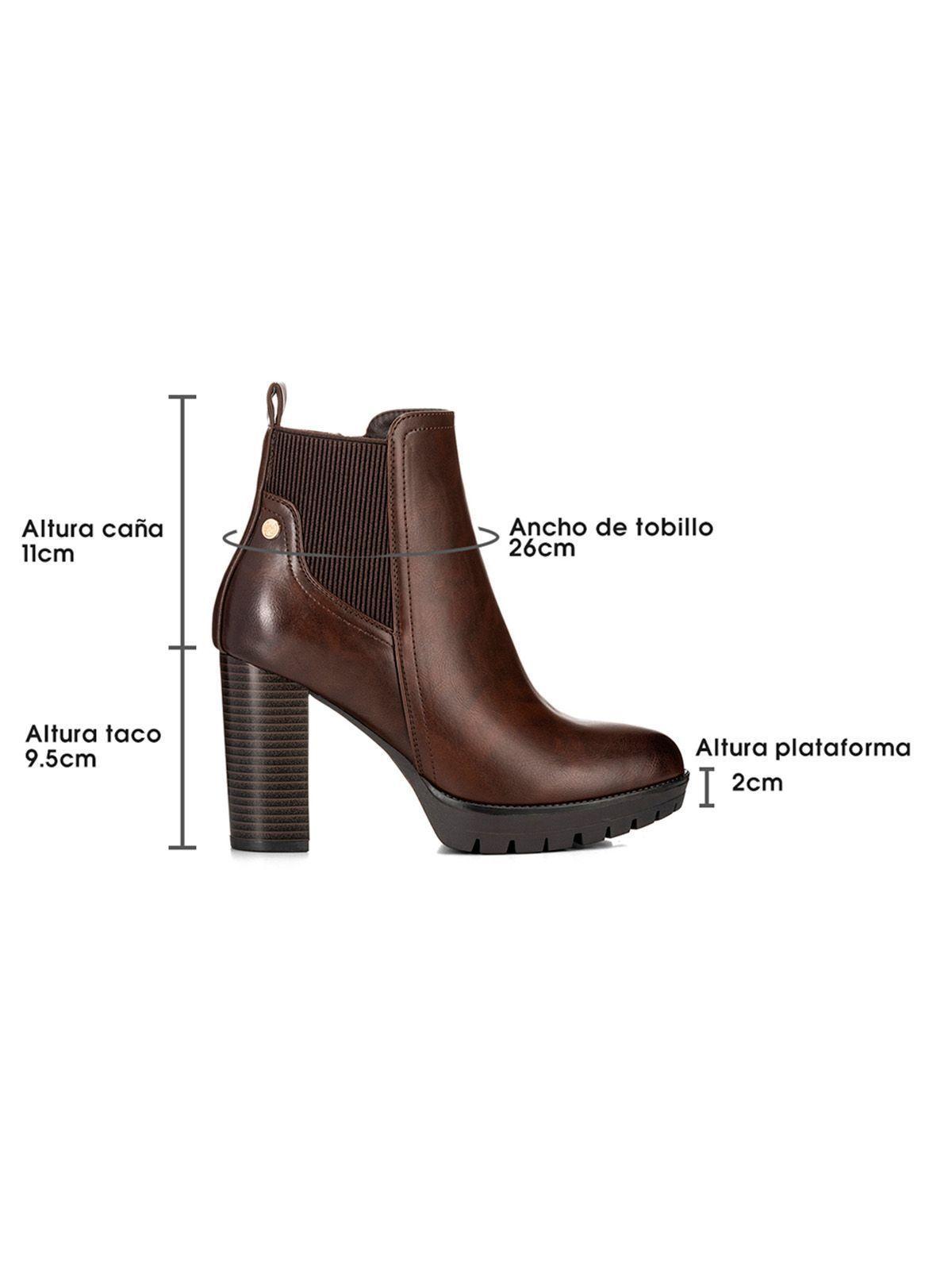 Botin Marron Casual Mujer Weide QBM06-5