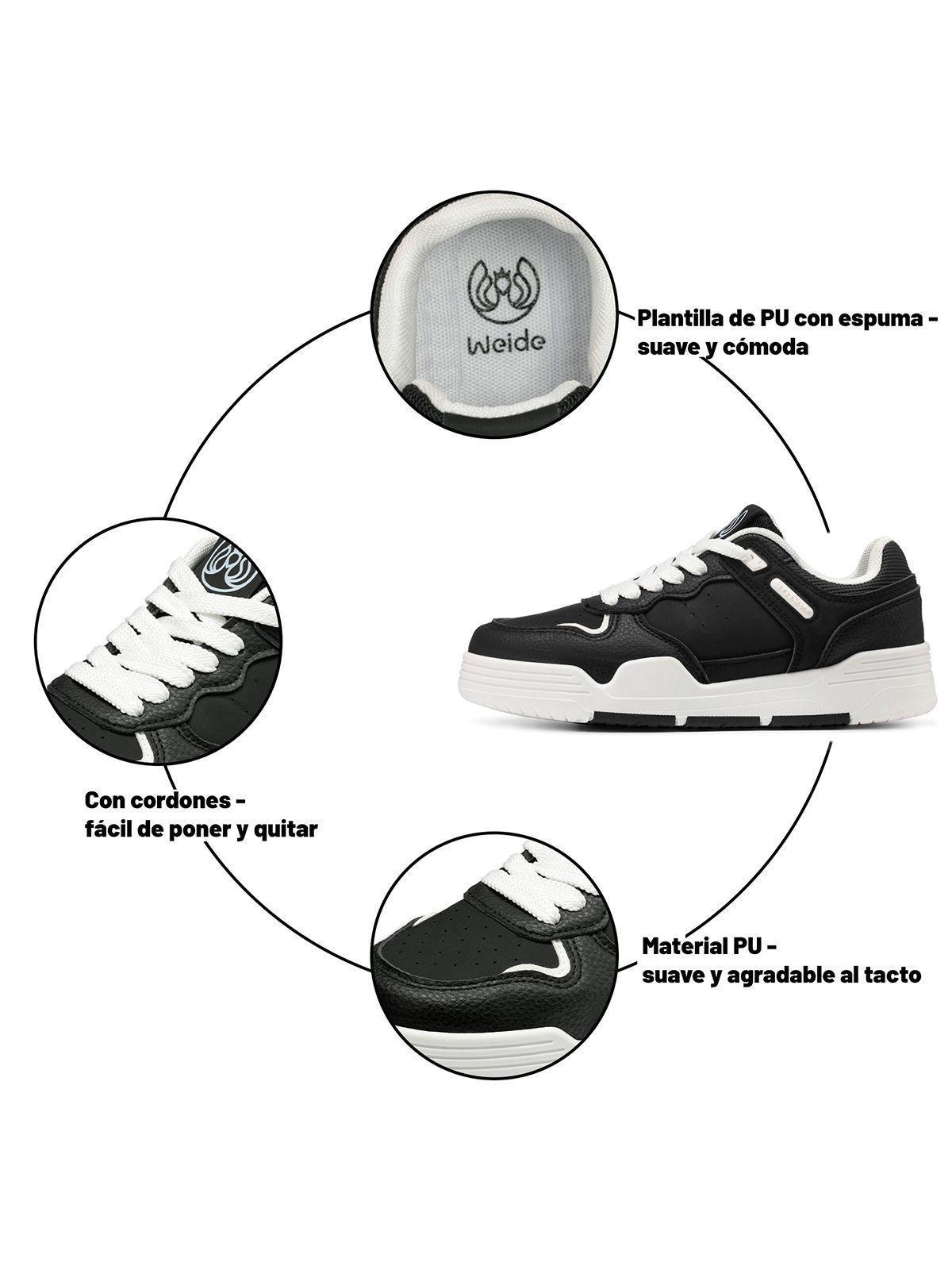 Zapatillas Urbanas Mujer Plataforma PU Weide SS11-8