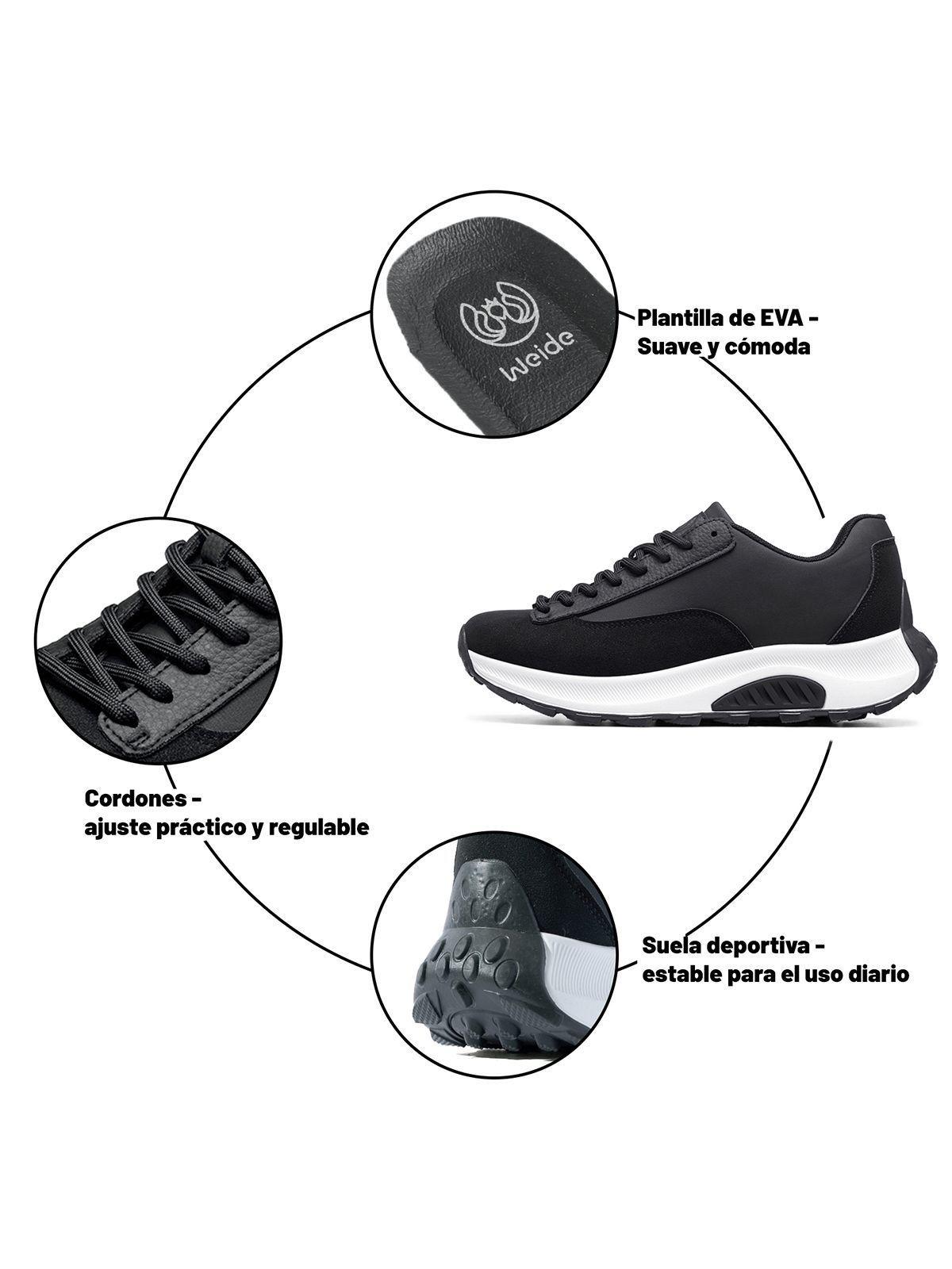 Zapatillas PU Mujer Plataforma Weide LT225-4