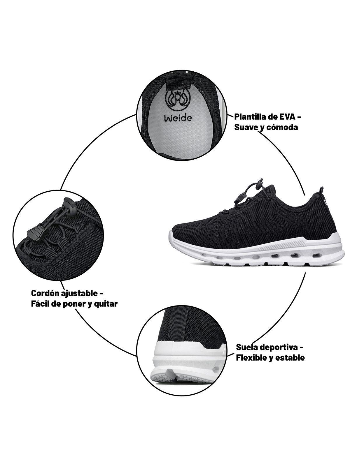 Zapatilla Casual Deportiva Malla Mujer Weide TFA320-7