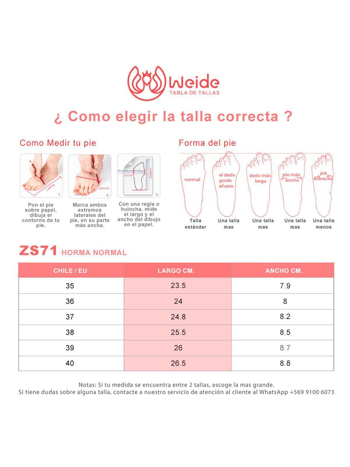 Bota Larga Mujer Casual Eco Cuero Tacon Grueso Weide ZS71-3
