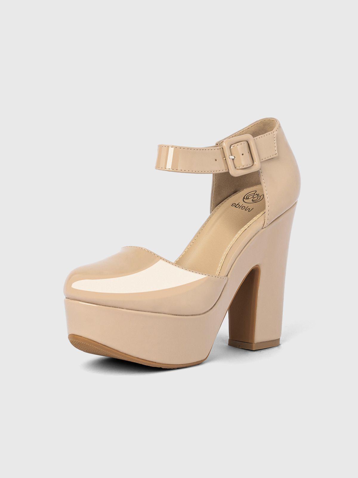 Sandalia Fiesta Mujer Dinosauria Beige Weide-0