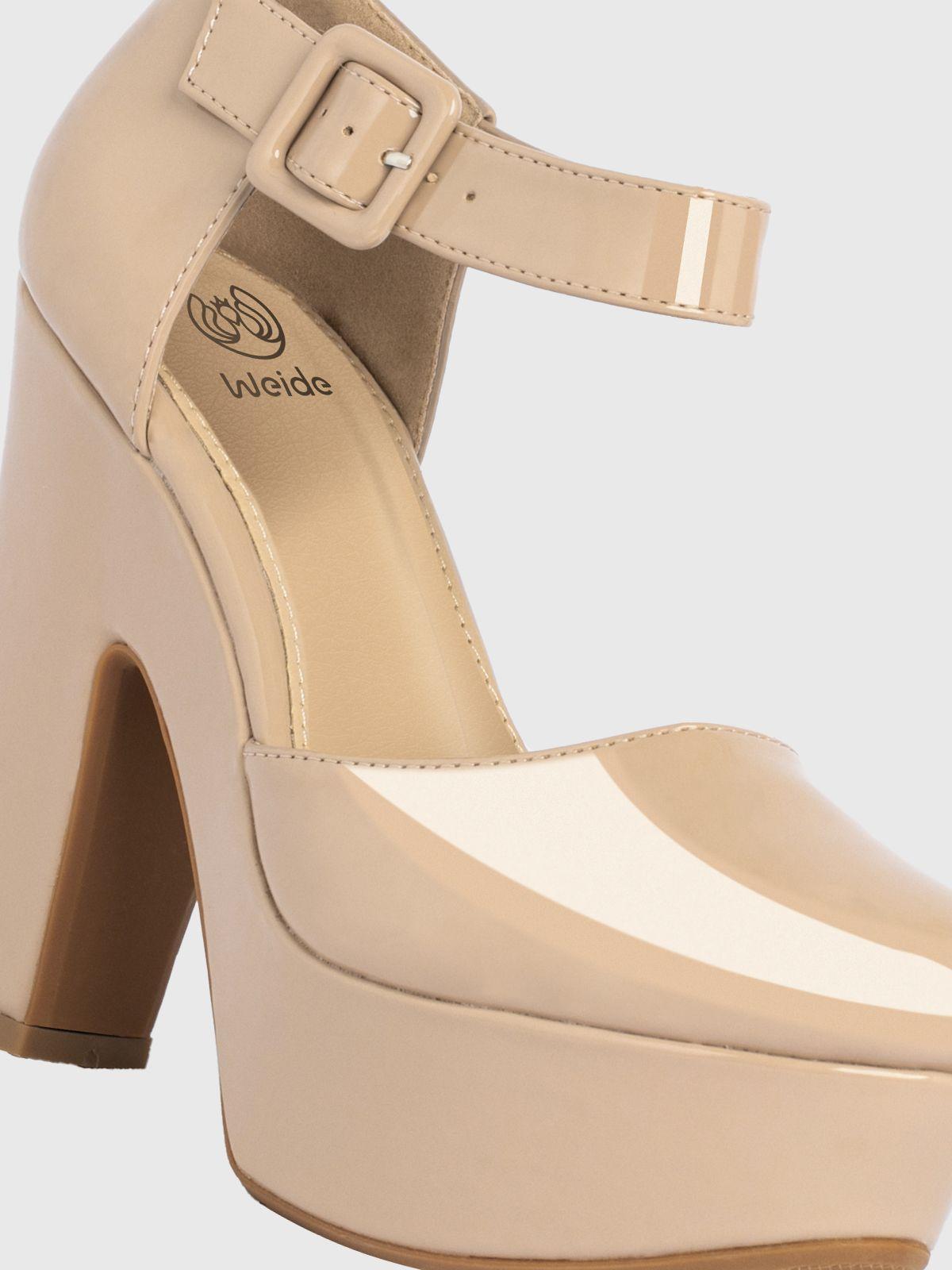 Sandalia Fiesta Mujer Dinosauria Beige Weide-5
