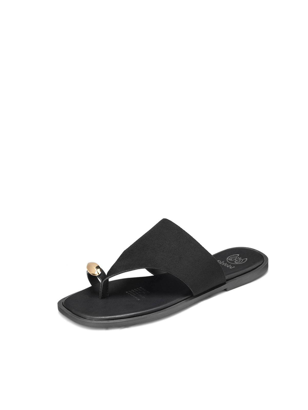 Sandalia tipo Chala PU Textil Mujer Plano Weide HY26-0