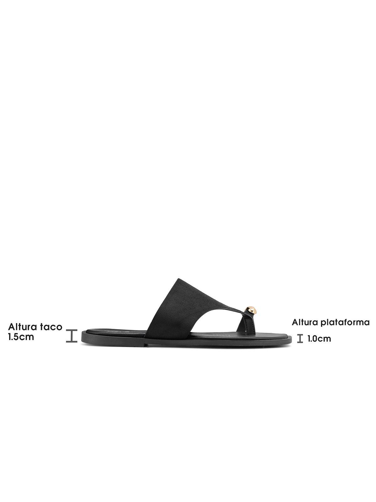 Sandalia tipo Chala PU Textil Mujer Plano Weide HY26-3