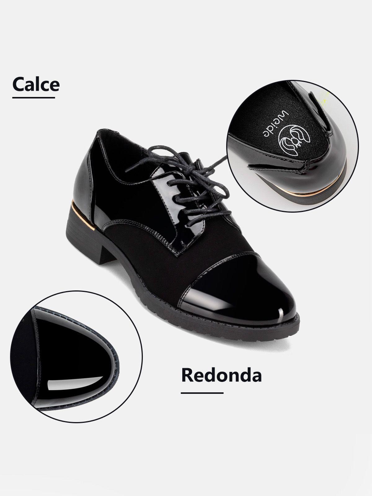 Zapato Taco Negro Casual DH50 Weide-6