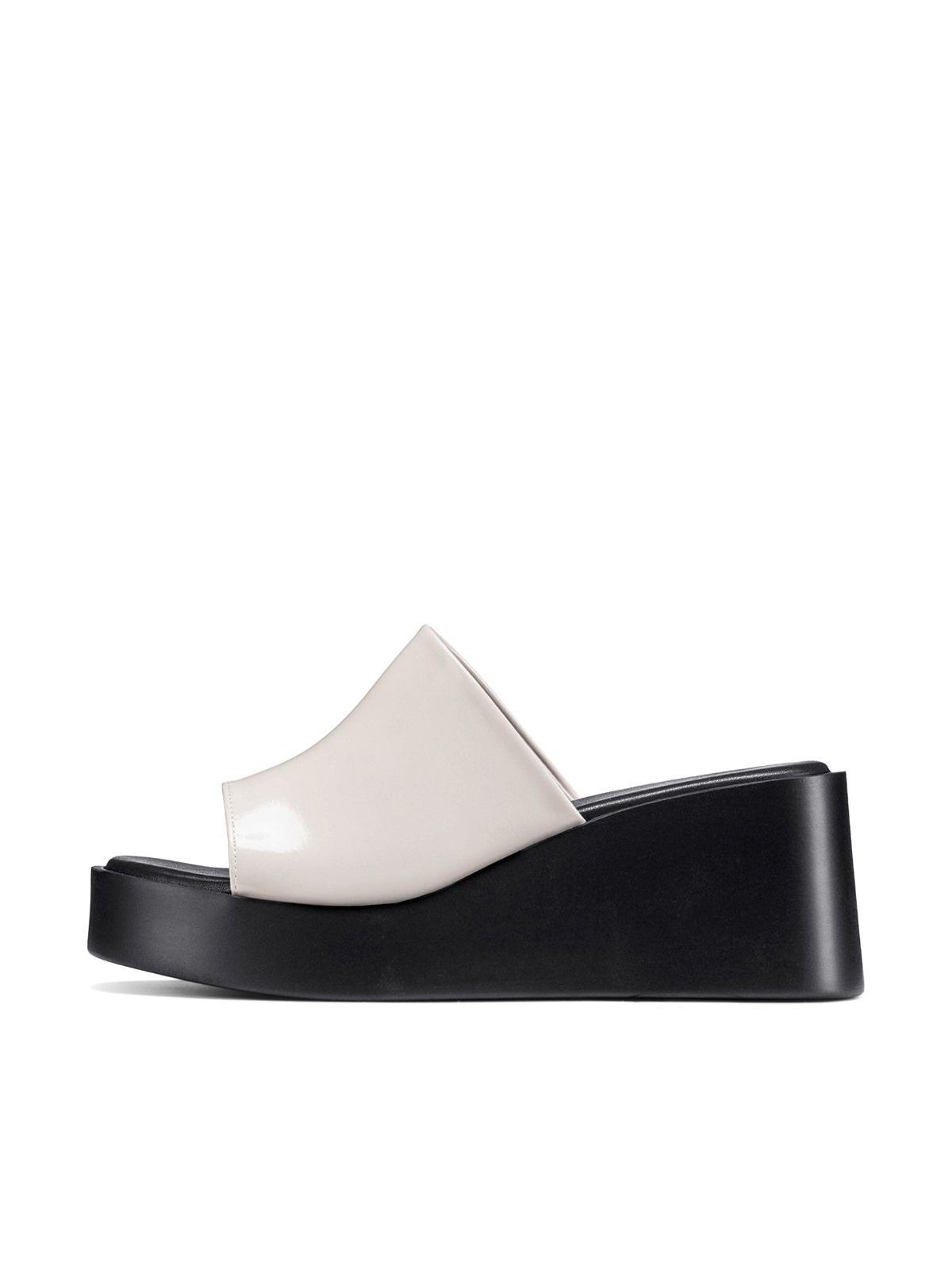 Sandalia Casual Plataforma Beige Mujer Weide QIU330-1