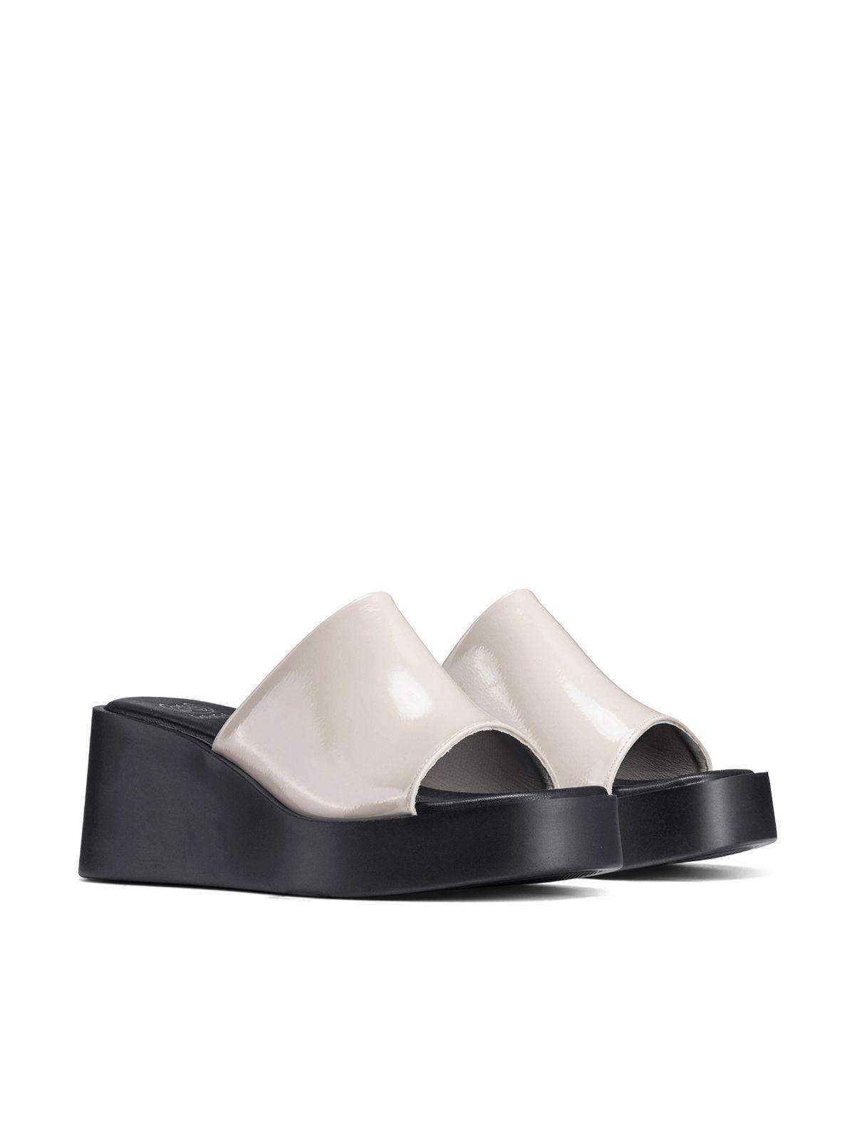 Sandalia Casual Plataforma Beige Mujer Weide QIU330-2