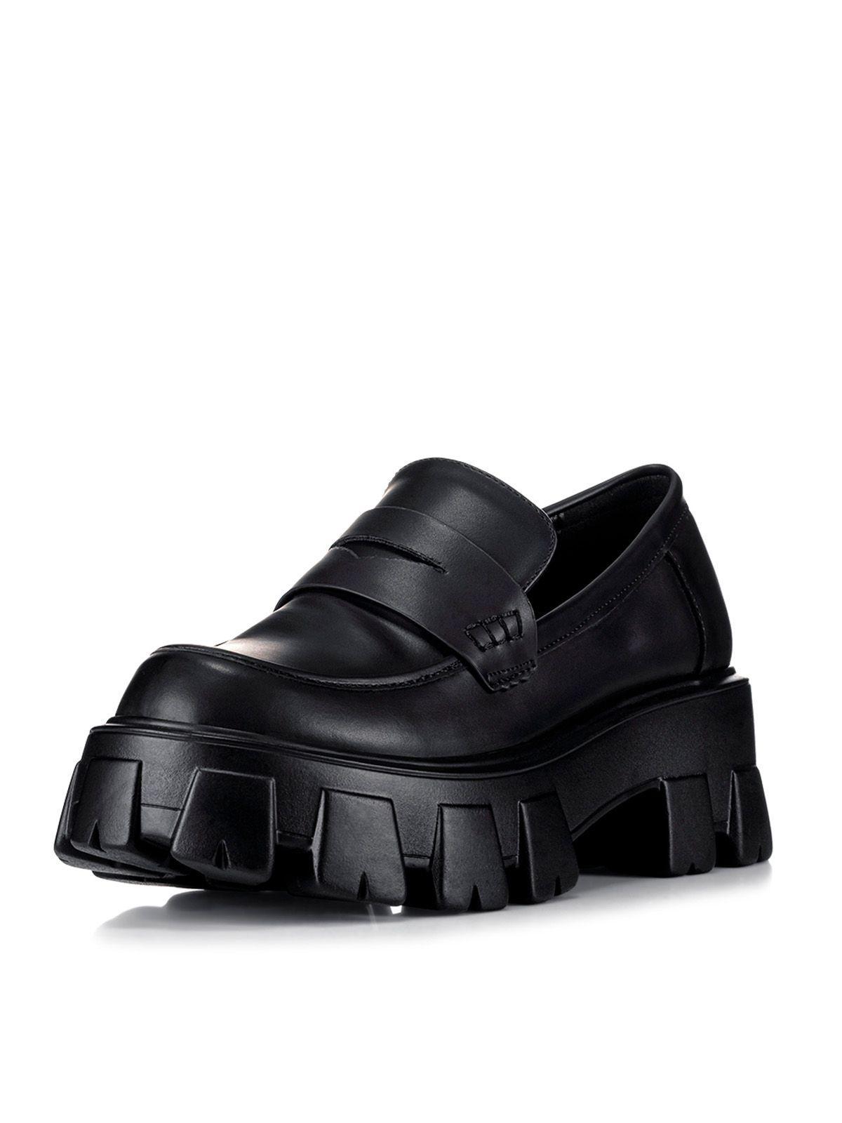 Mocasin Negro Casual Mujer Weide LT125-0