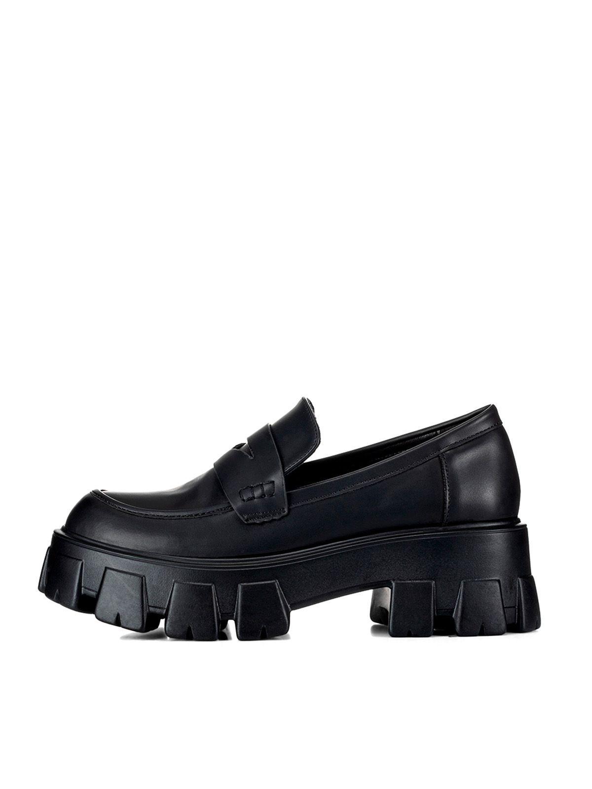 Mocasin Negro Casual Mujer Weide LT125-2