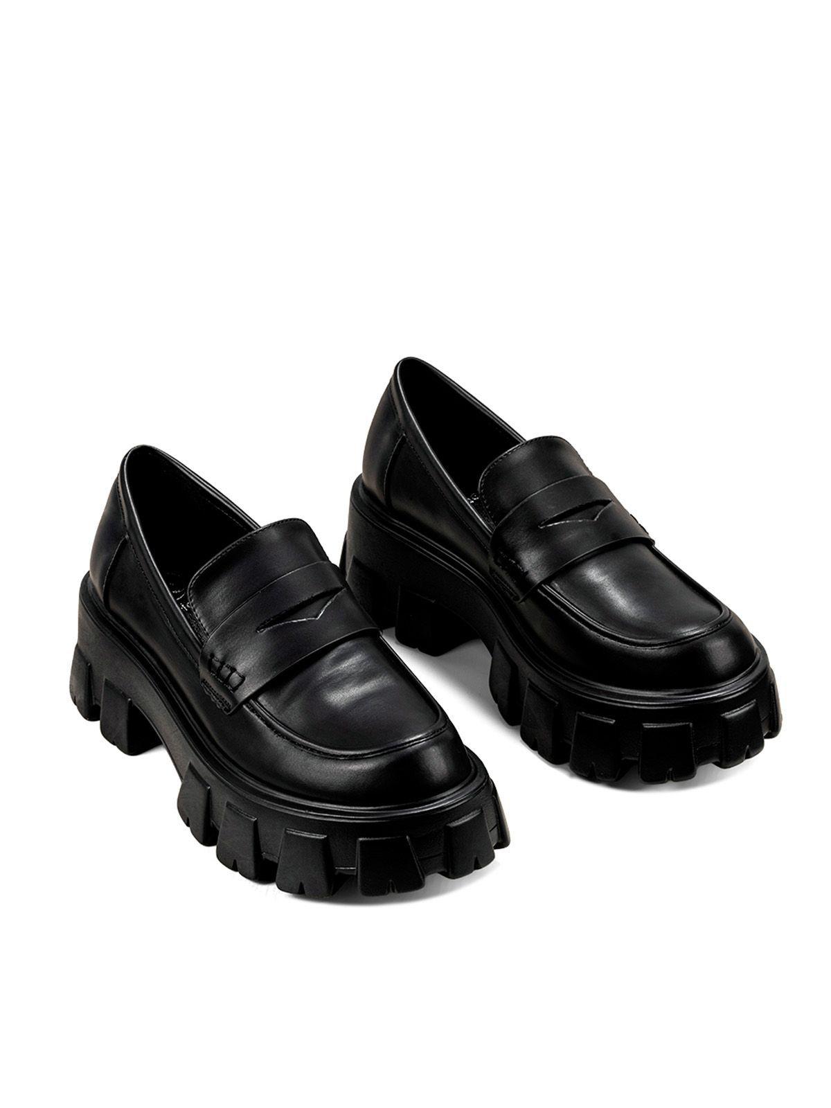 Mocasin Negro Casual Mujer Weide LT125-4