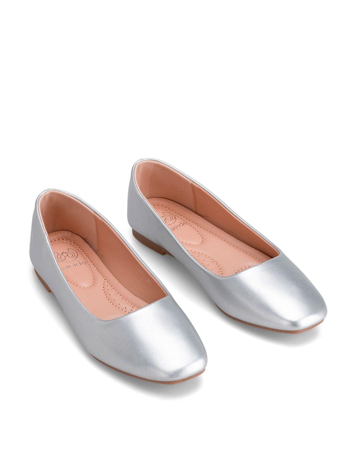 Ballerinas Fiona Plateado Weide-2