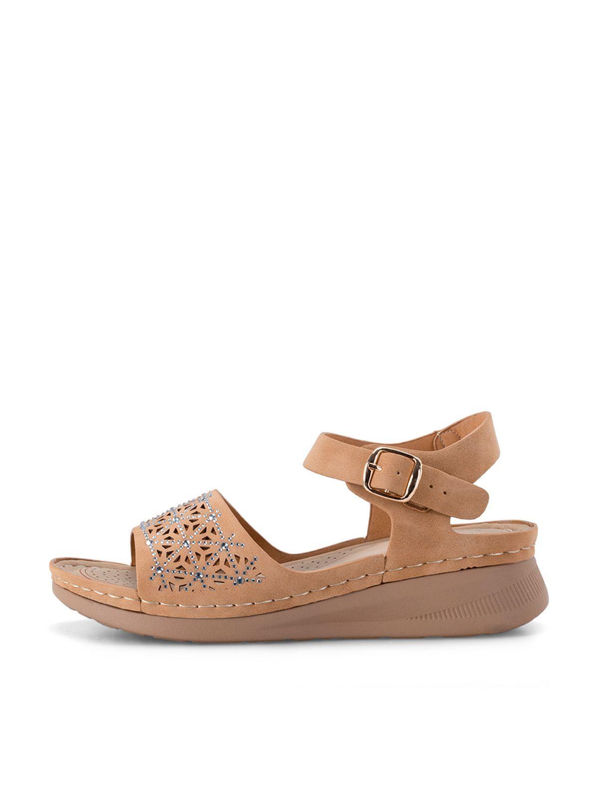 Sandalias Sancha Beige Weide-1