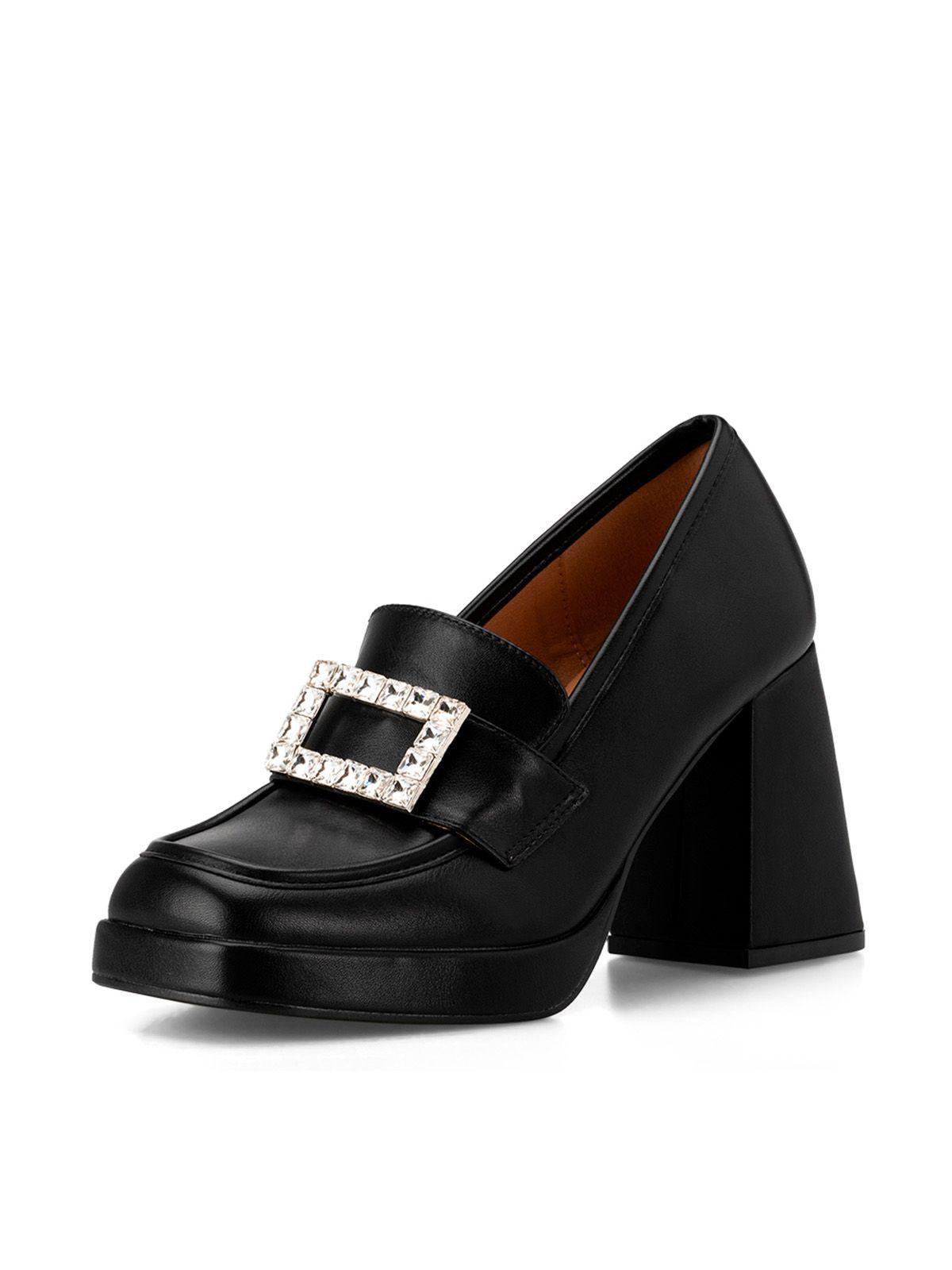 Mocasín Taco Negro Casual YOU203 Weide-0